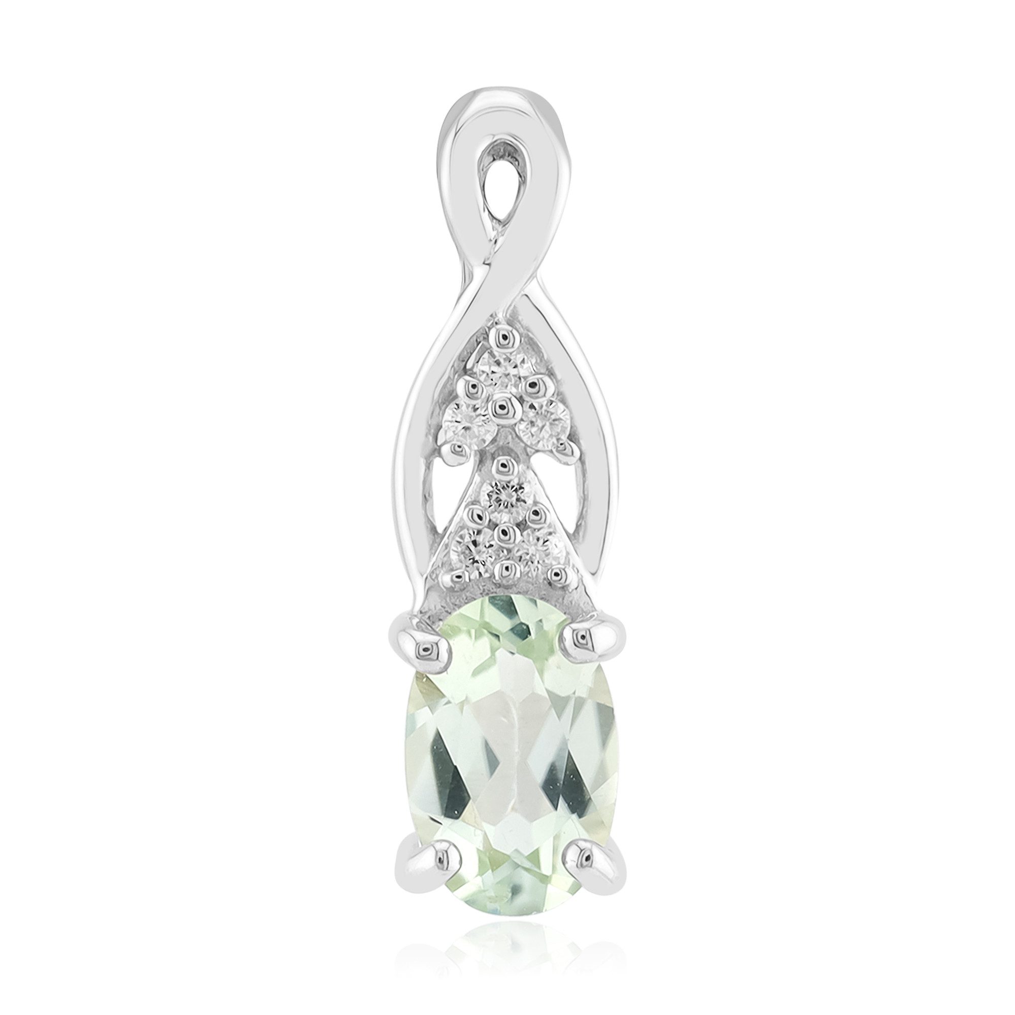 Cavill Kettenanhänger Amblygonit-Sterlingsilber-Anhänger, Brasilien 0,42ct (1-tlg)