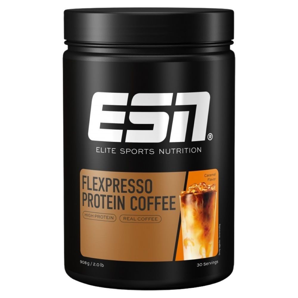 ESN ESN FLEXPRESSO Protein Coffee, 908g Caramel Pulver
