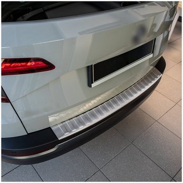 tuning-art Ladekantenschutz L341 Edelstahl passgenau für Skoda Karoq 2017-