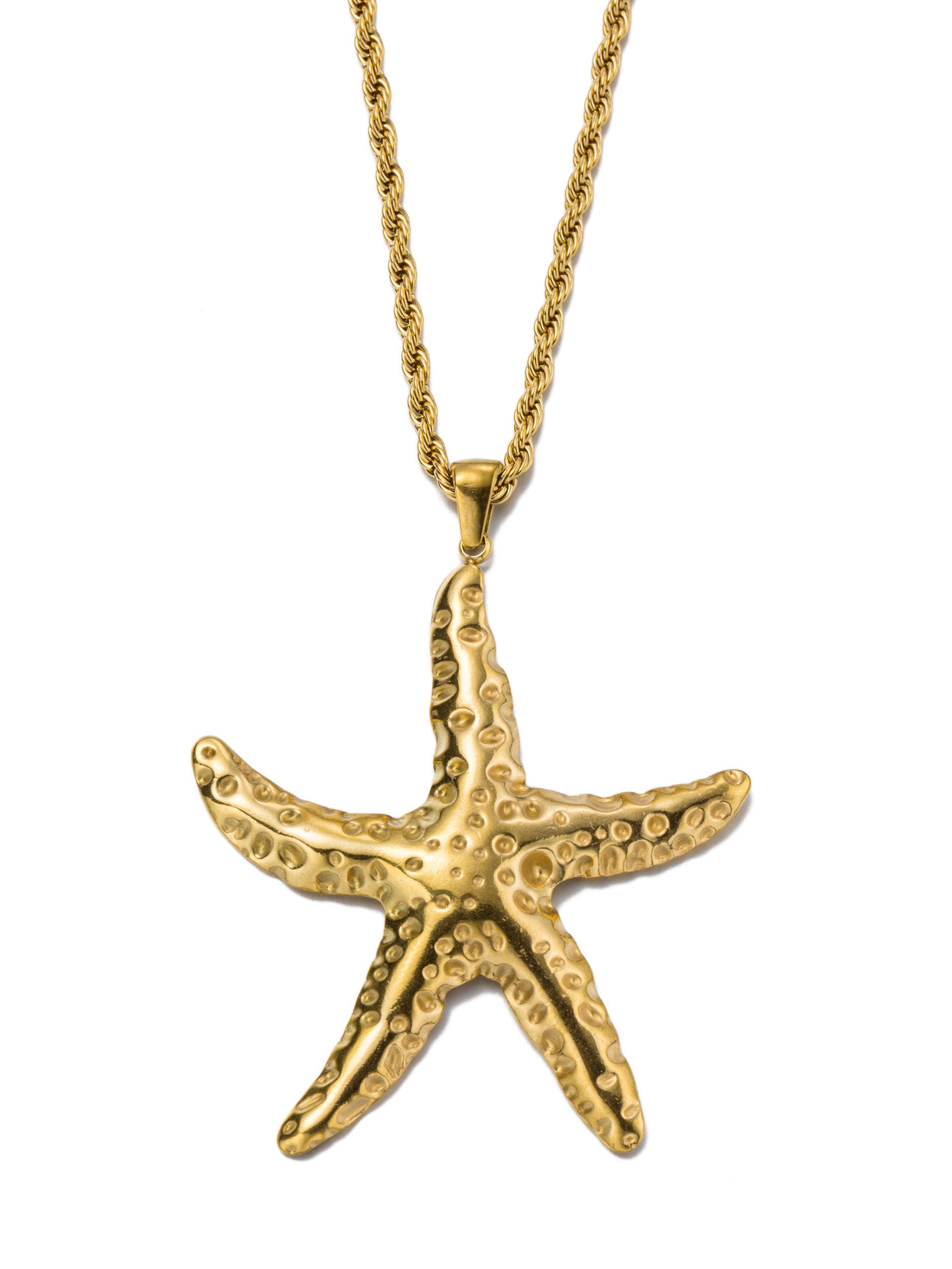 Aniston JEWELRY & WATCHES Kette mit Anhänger Schmuck Geschenk Edelstahl Halsschmuck Halskette Seestern, Made in Germany. € 24,99