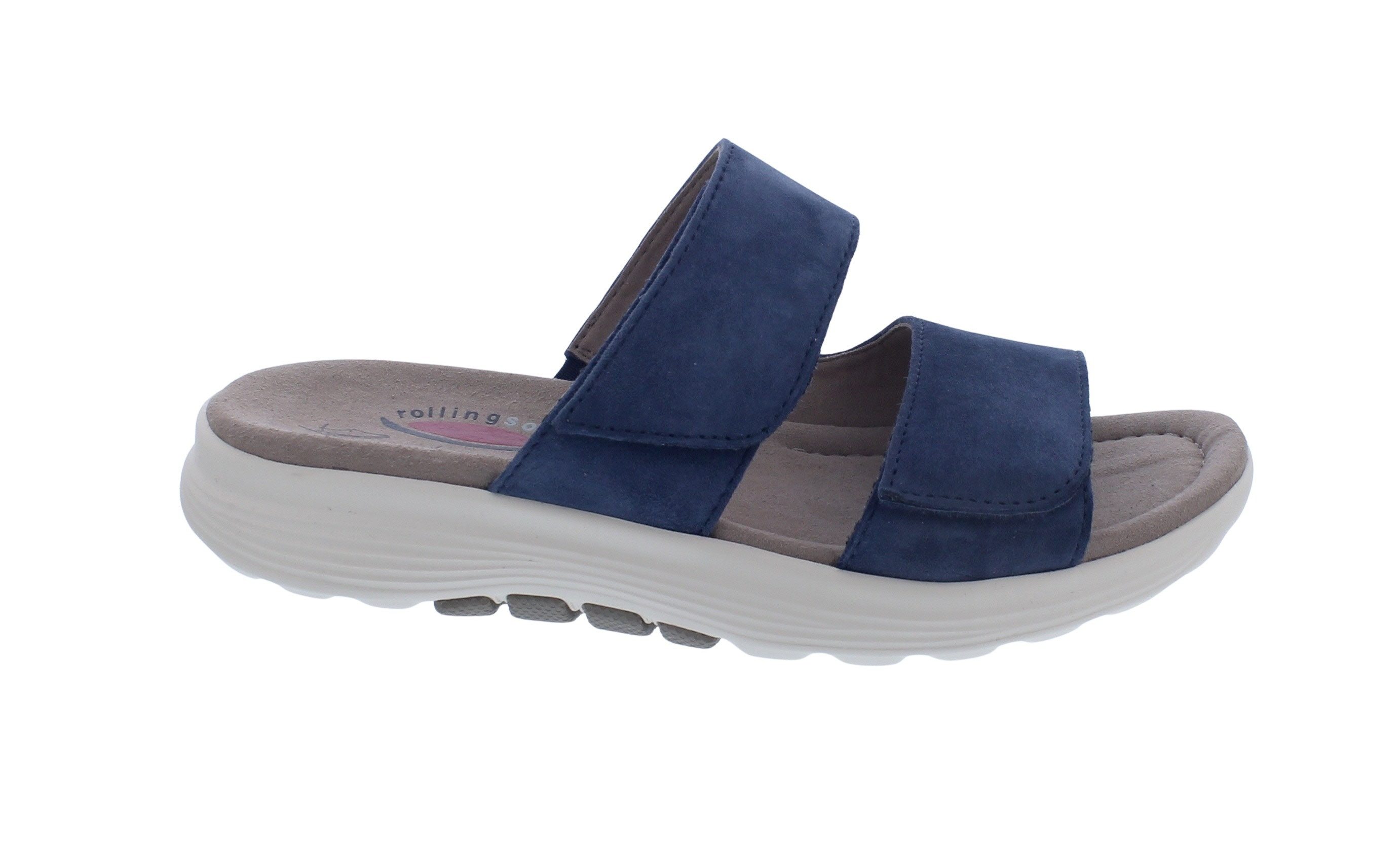 Gabor Rollingsoft Rollingsoft Pantolette 66.811.36, Samtchevreau günstig online kaufen