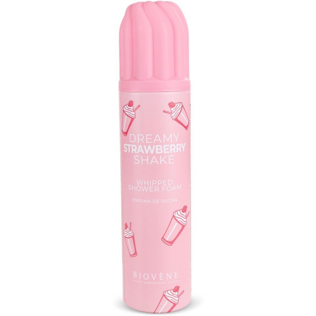 Biovenè Körperpflegemittel, Dreamy Straberry Shake, feuchtigkeitsspendendes Duschmousse
