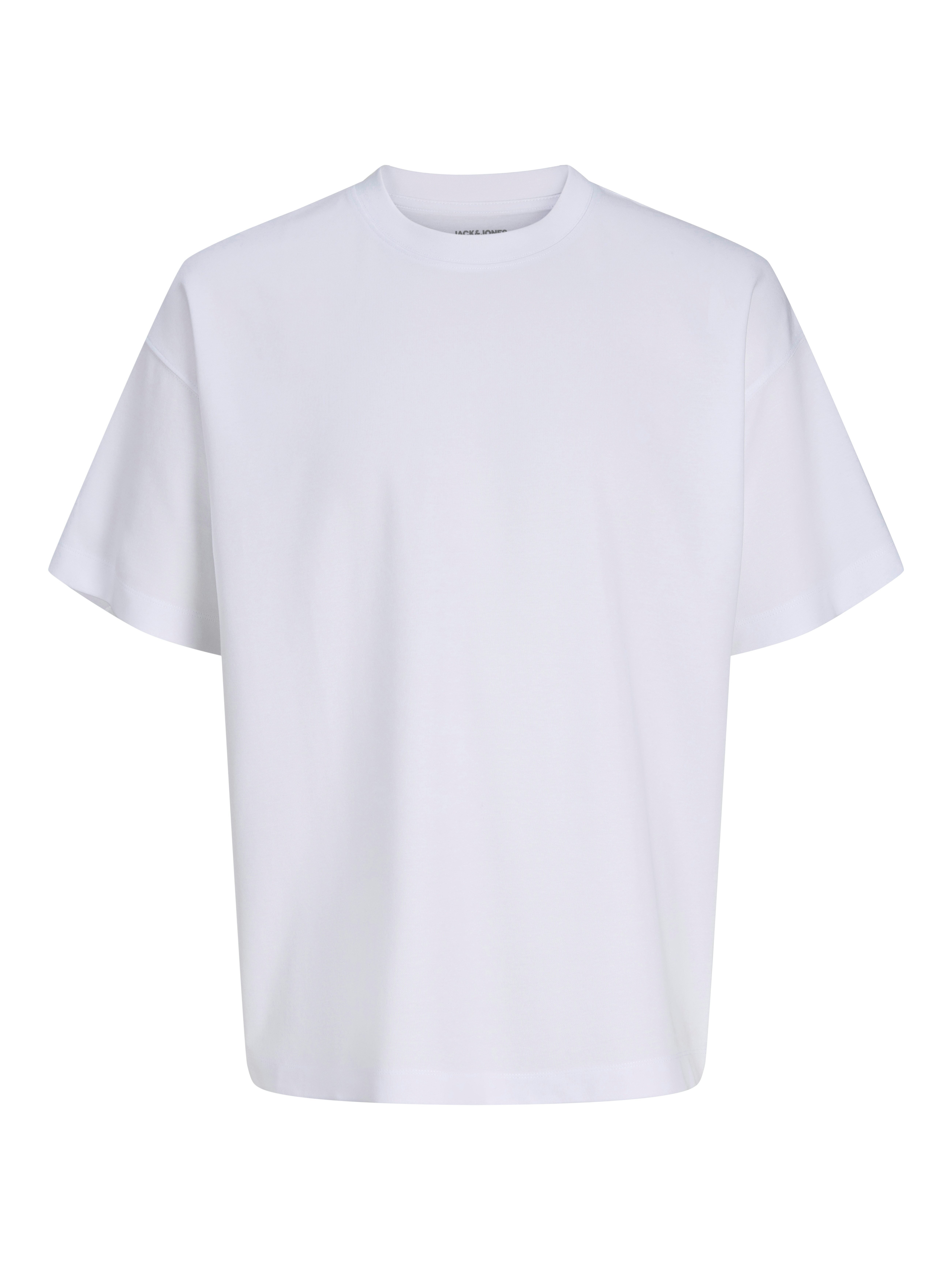 Jack & Jones Junior Rundhalsshirt JJEBARRON TEE SS O-NECK NOOS JNR Baumwollmischung, relaxed fit – Bild 5 von 5