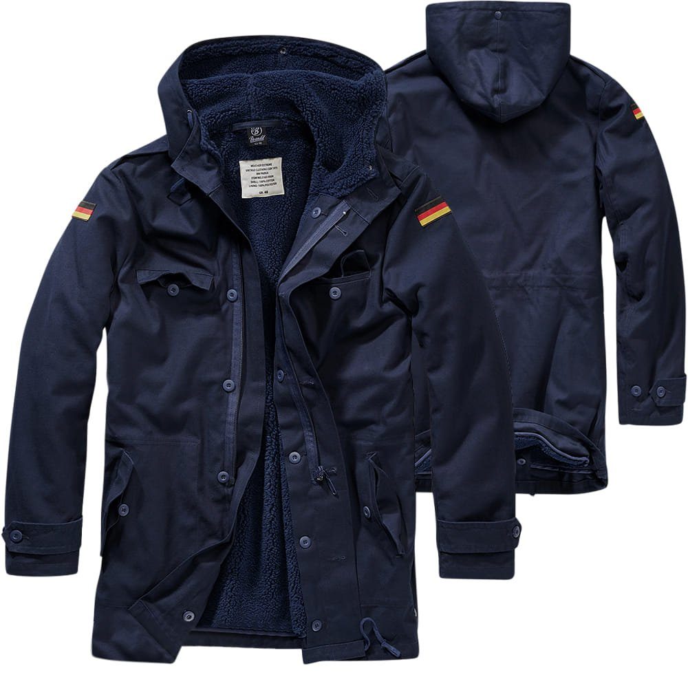 Allwetterjacke Brandit Herren BW Flag Parka