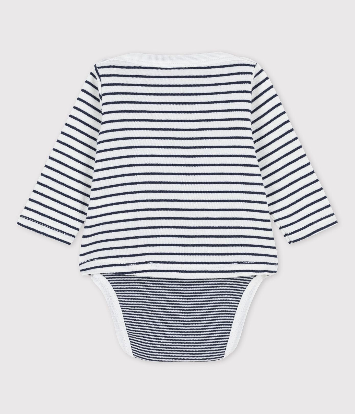 Petit Bateau Langarmbody Petit Bateau Baby Body gestreift