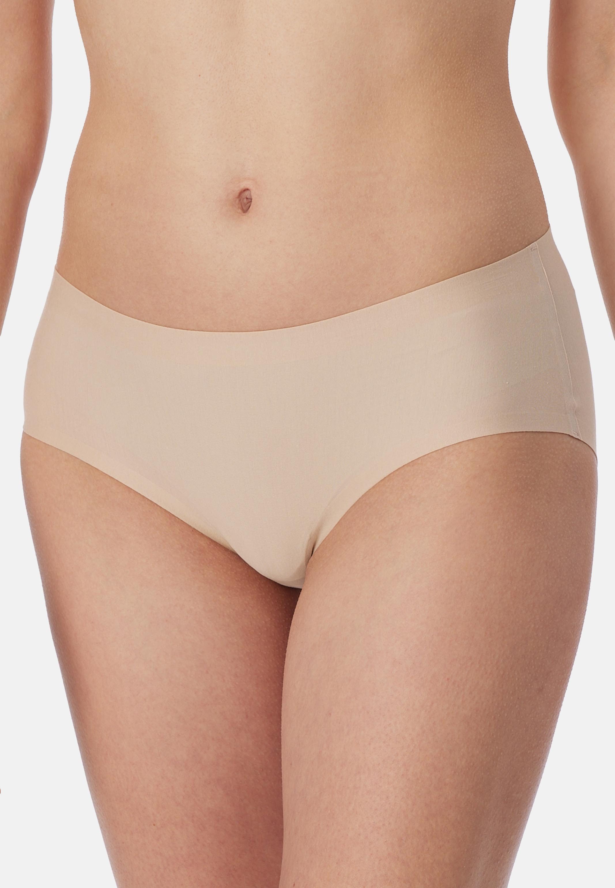 Schiesser Panty 3er Pack Invisible Cotton (Spar-Set, 3-St) Panty - Baumwolle - Nahtlos