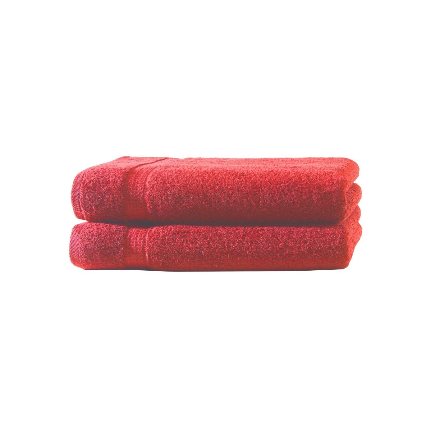 soma Handtücher mit Frotteeware Uni Bordüre Baumwolle, Baumwolle 100% Handtuch Handtuchset, (1-St)