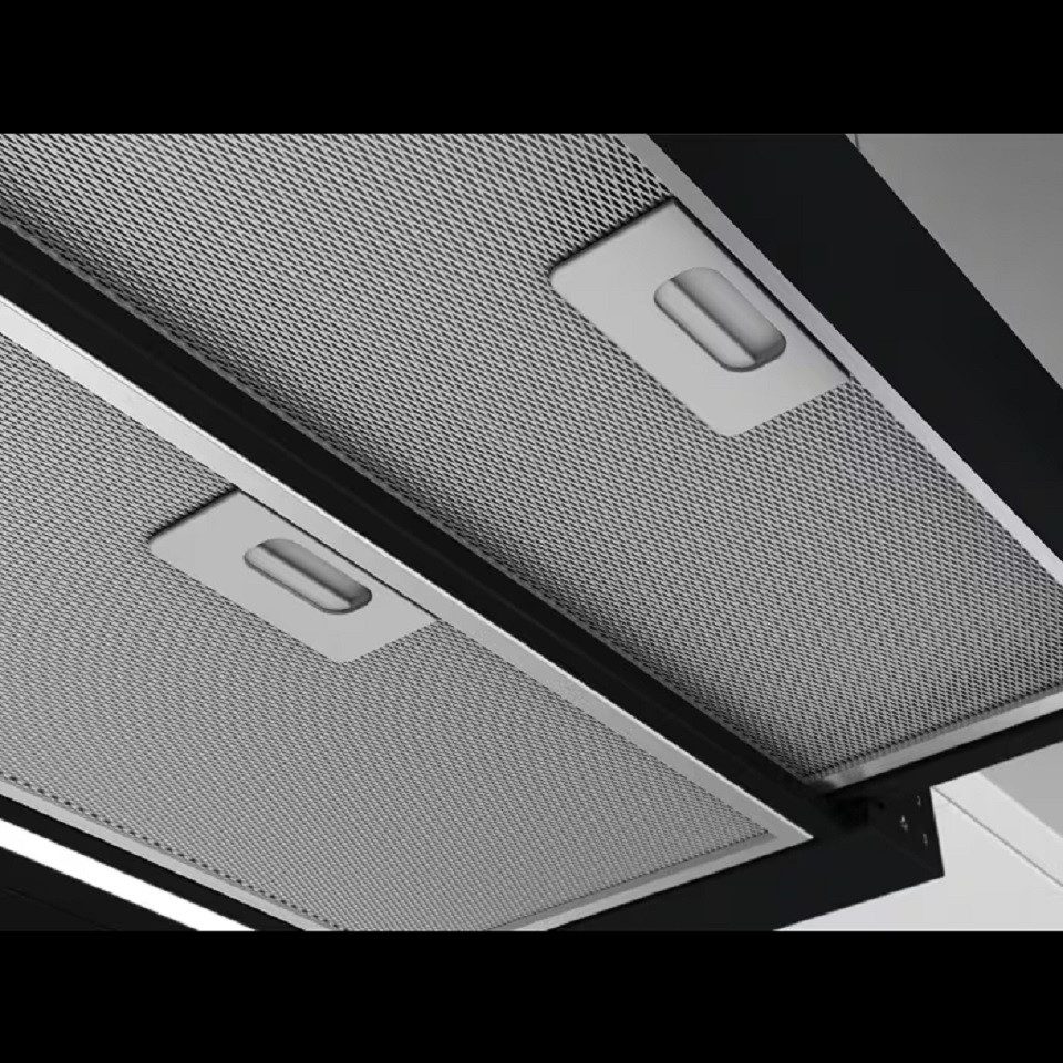 AEG Zwischenbauhaube LFP619K Serie keine Angaben LFP619K, LED-Leuchtstreifen, Bedienung über Drucktasten