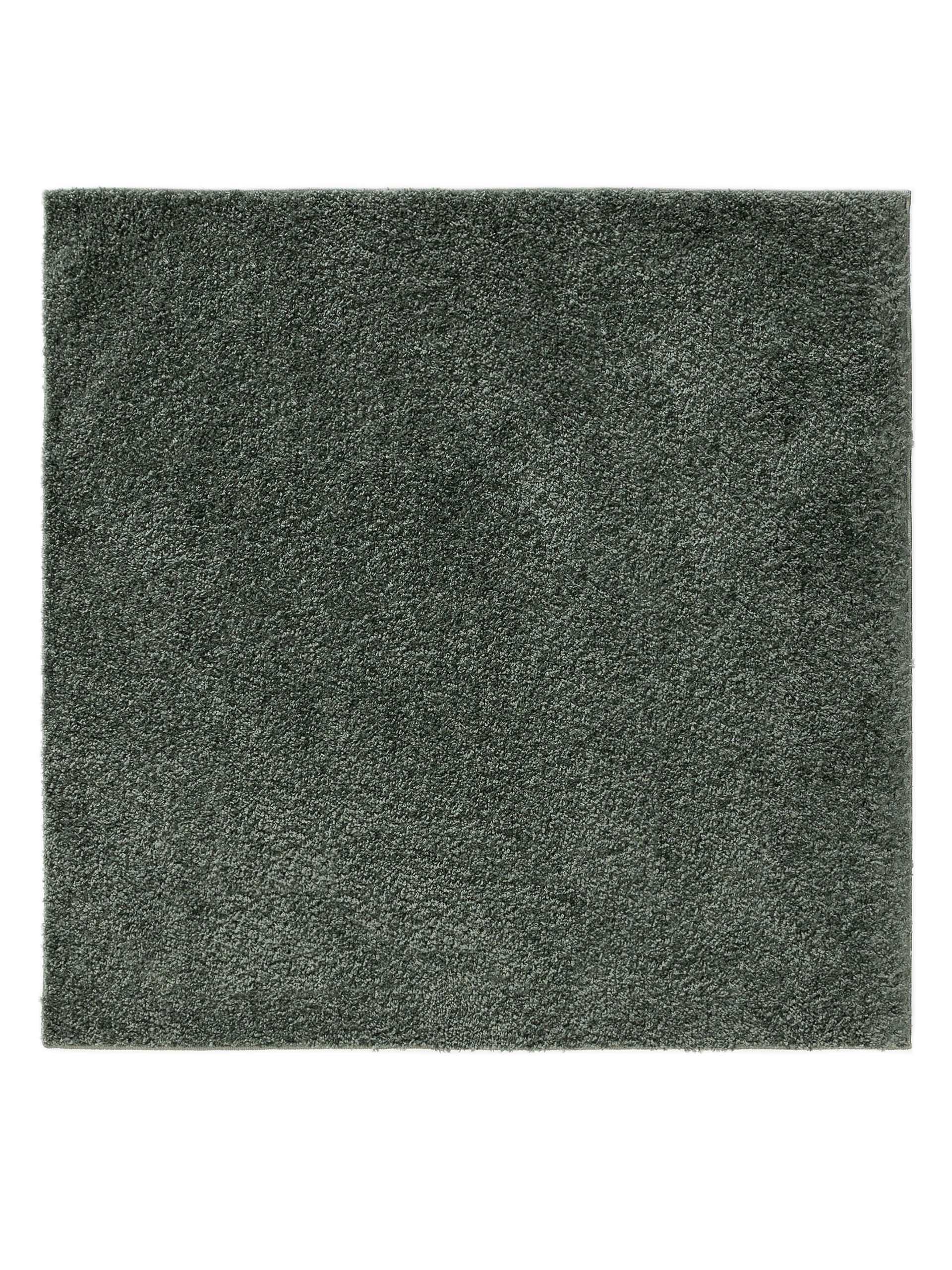 benuta Hochflor-Teppich Soho, quadratisch, Höhe: 31 mm, Teppich Wohnzimmer, Schlafzimmer, Esszimmer, Rutschfest, Waschbar