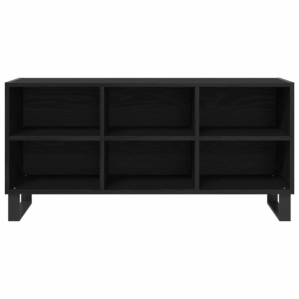 vidaXL TV-Schrank TV-Schränk 103,5 x 30 x 50 cm Schwarz Eichen-Optik (1-St)
