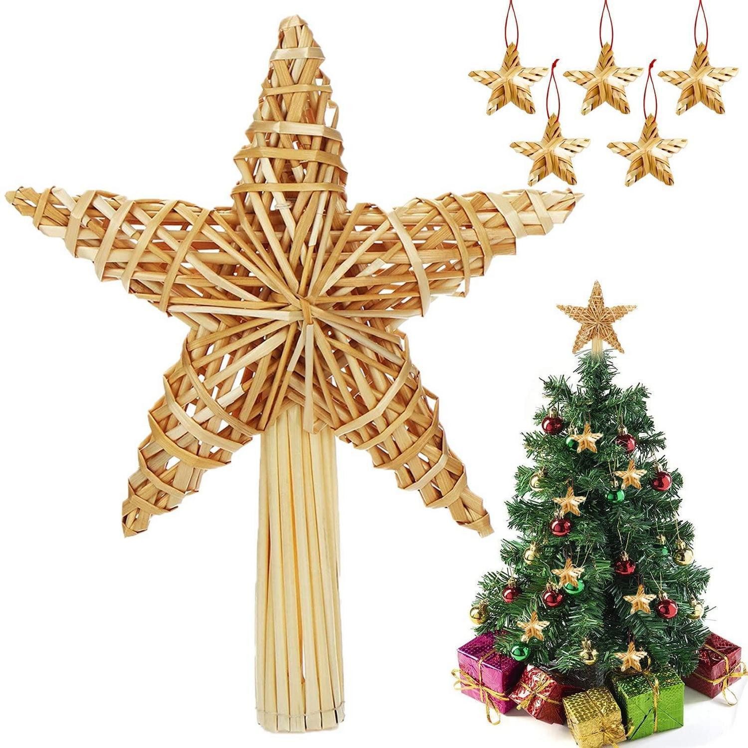 LuxusKollektion Christbaumspitze Weihnachtsbaumspitze mit Sternen