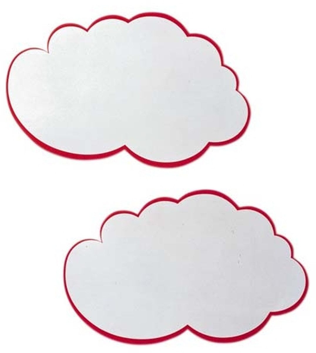FRANKEN Презентационный кейс Moderationskarten Wolke 6x10 cm VE=20 Stück