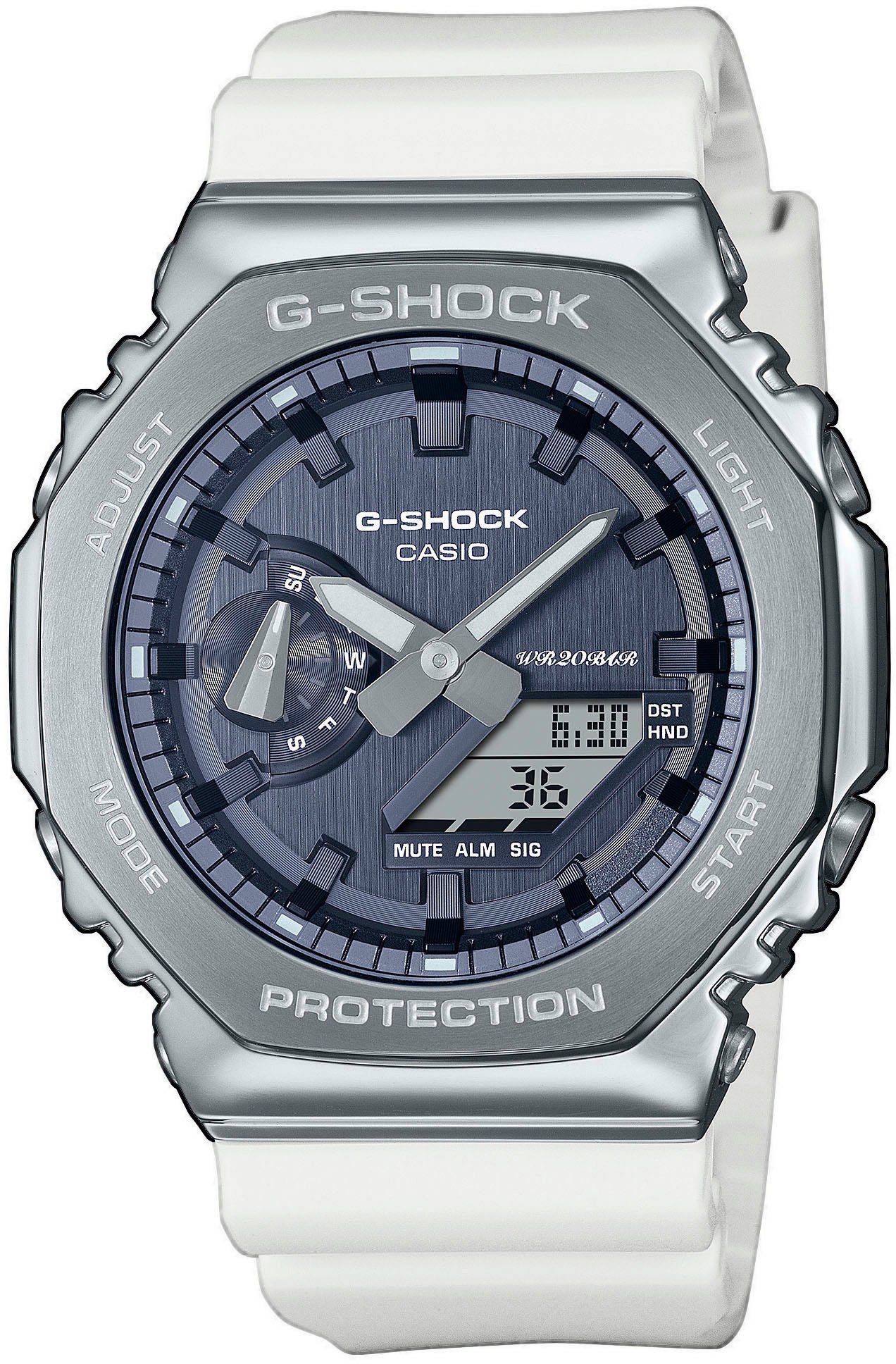 CASIO G-SHOCK Chronograph GM-2100WS-7AER, Quarzuhr,Armbanduhr,Herrenuhr,dig günstig online kaufen