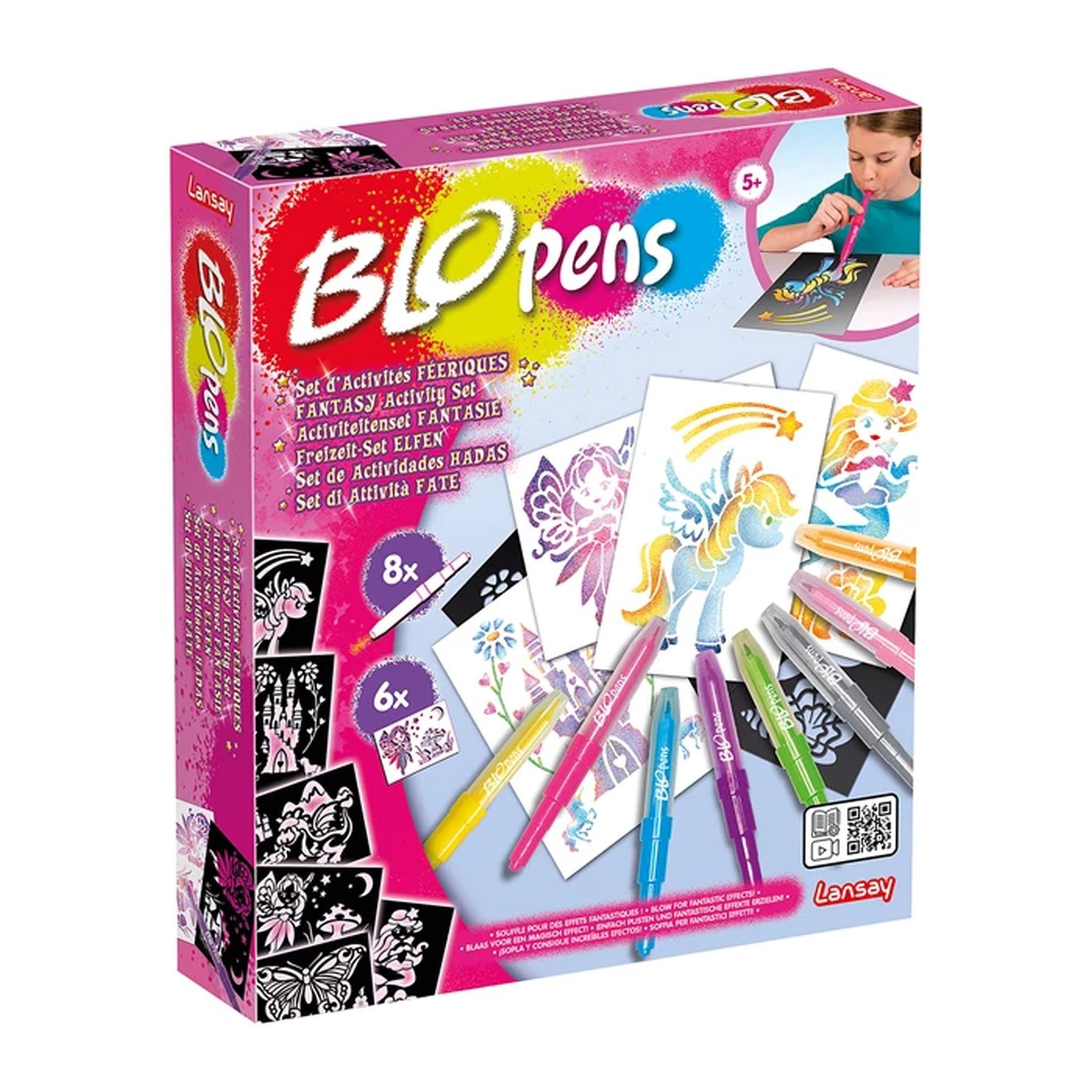 Blopens Spiel Sprühstifteset Fantasie