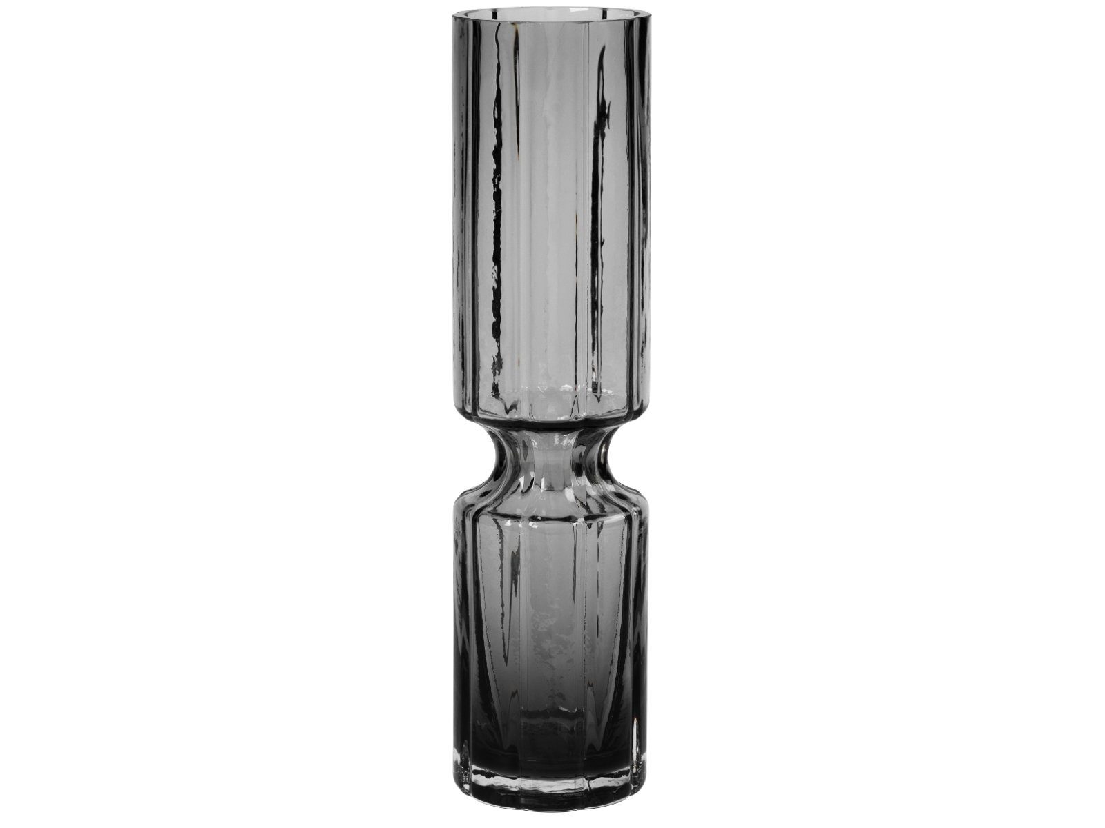 Broste Copenhagen Dekovase Hyacint Vase Glas Smoked Pearl Clear 31,7 cm (Vasen), Hyacint Vase