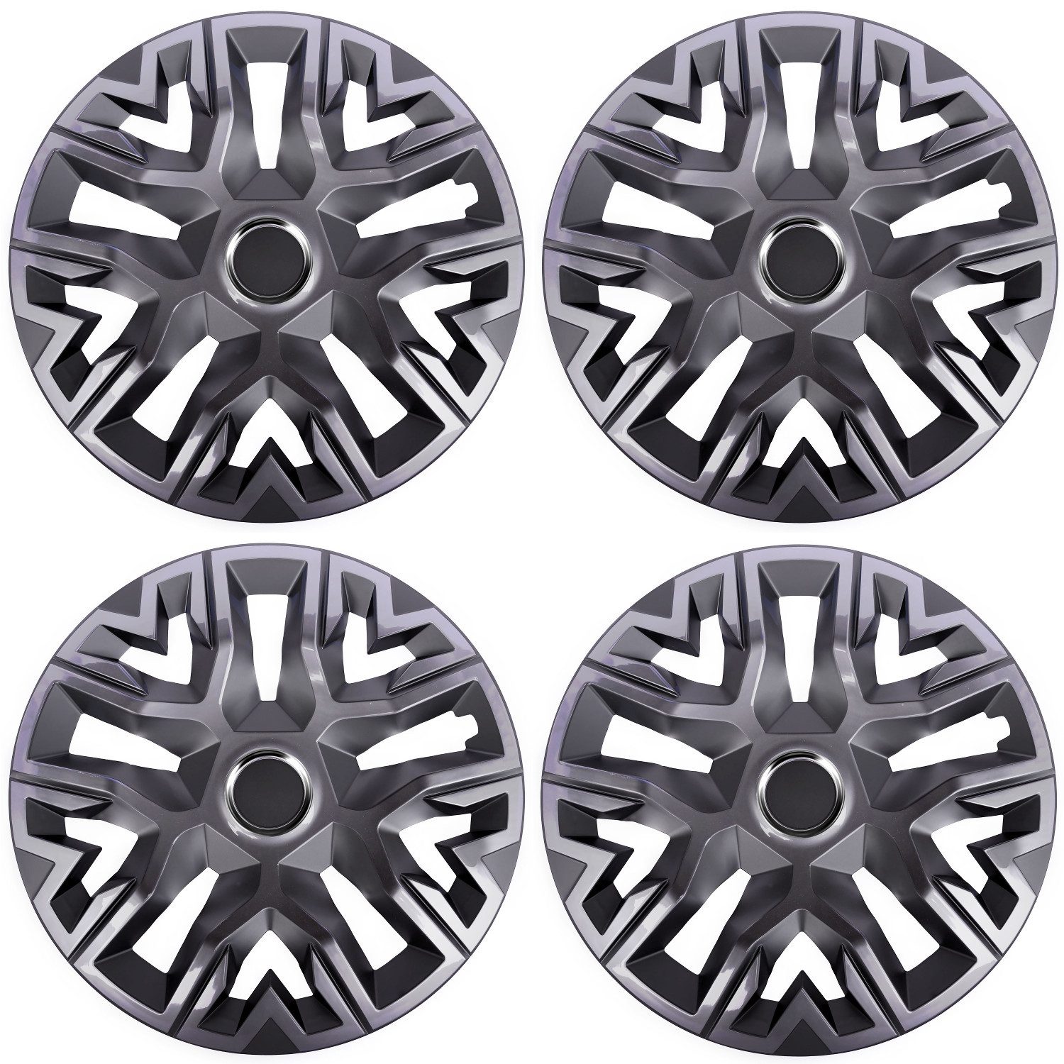 NRM Radkappen Perfecto, 16 in Zoll, (4-St) Auto-Radkappen 16'' Satz 4 Stück