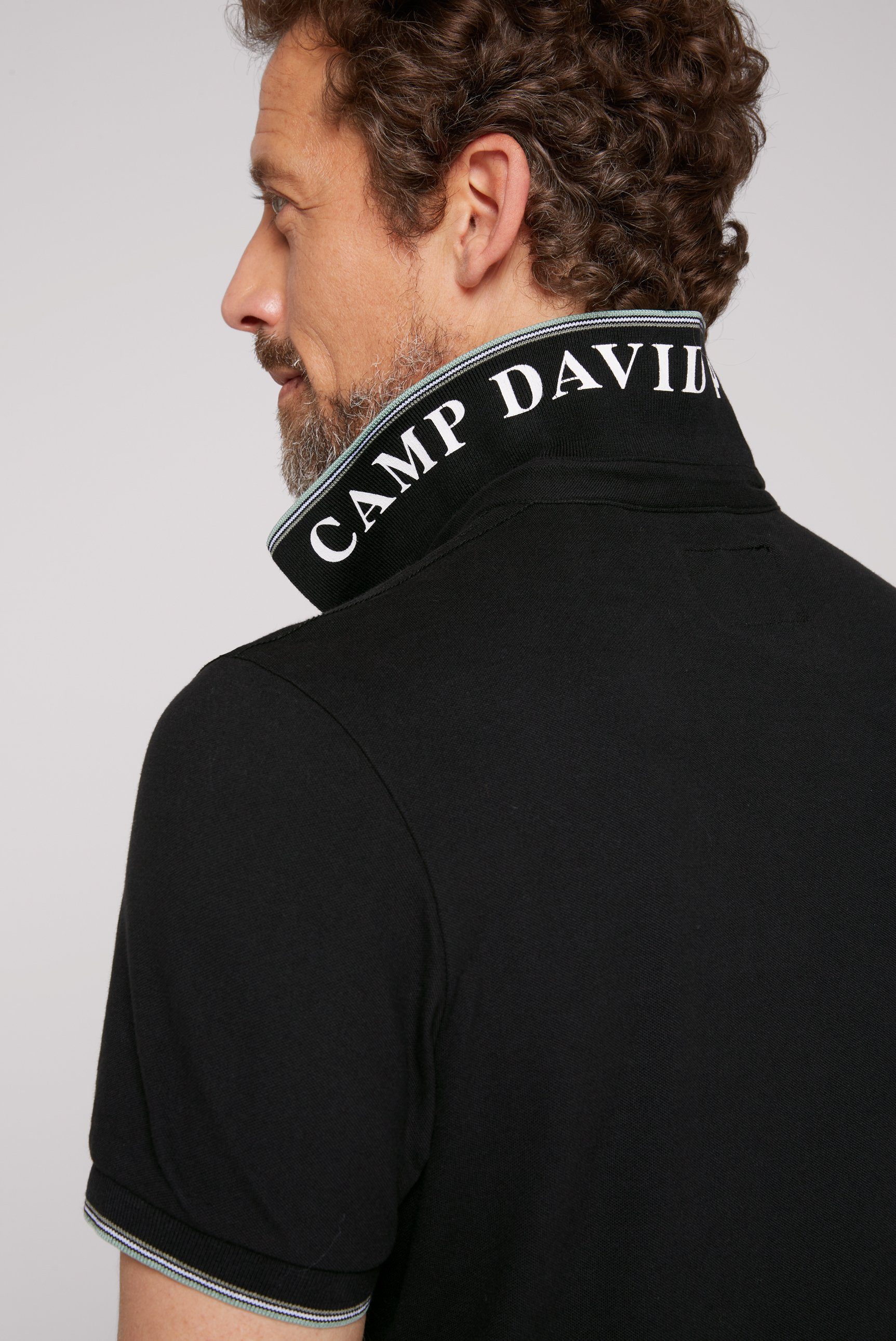 DAVID Bio-Baumwolle aus CAMP Poloshirt