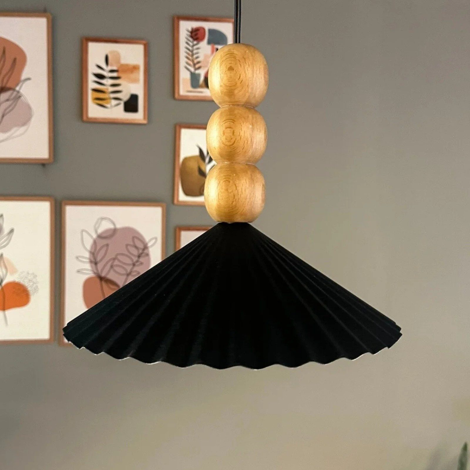 Pendelleuchte Avilla Dreifachperle Metall Modern Pendelleuchte