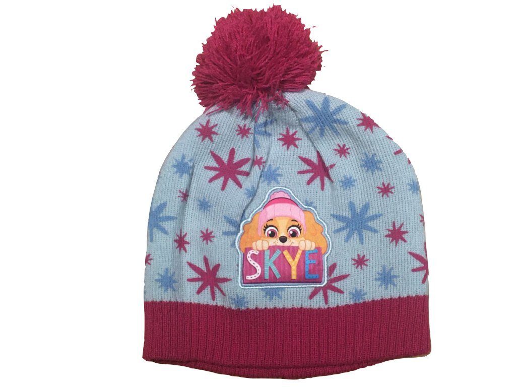 PAW PATROL Mütze & Schal Paw Patrol Winterset Mütze und Schal Mädchen