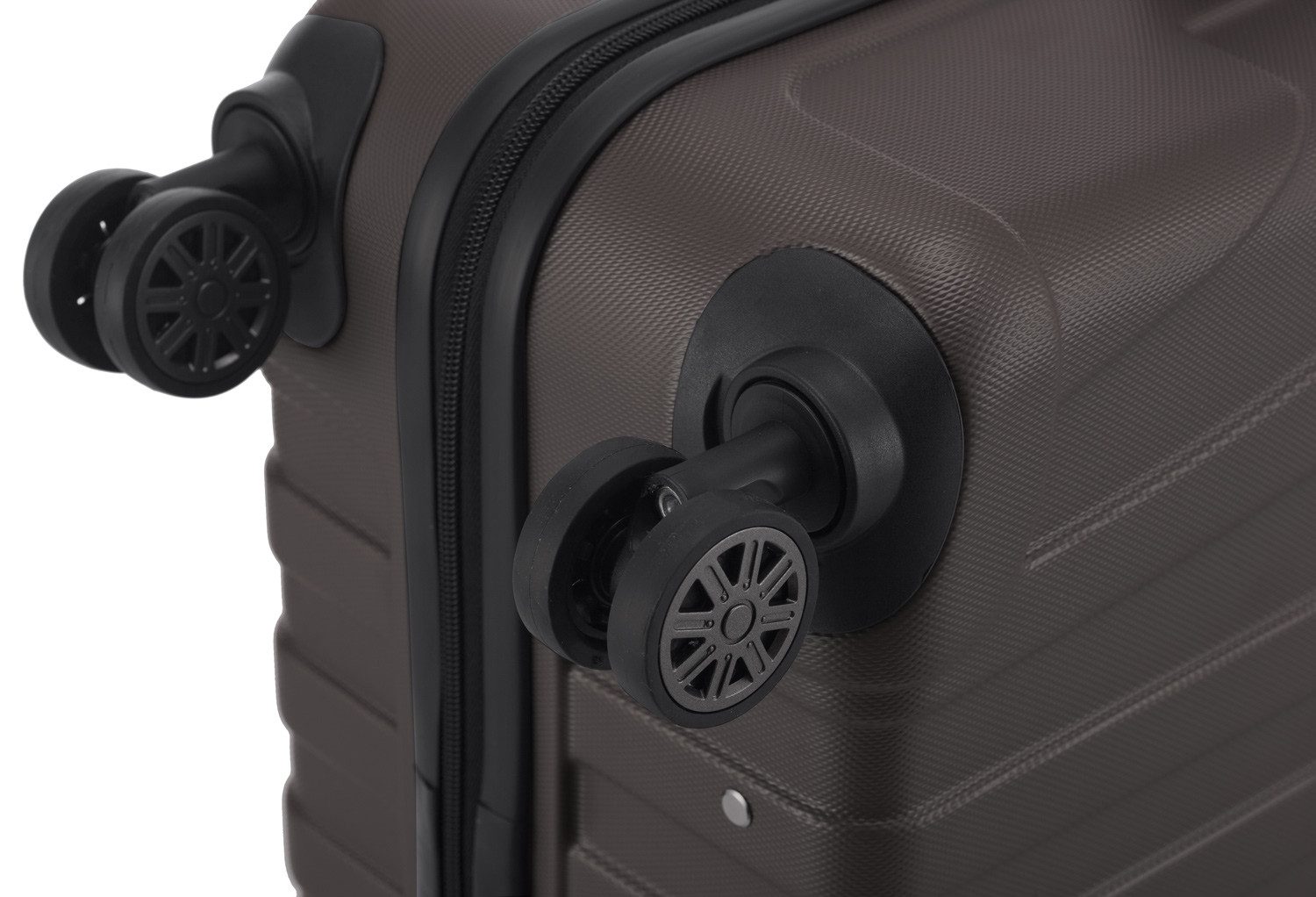 Suitline Hartschalen-Trolley S1, 4 Rollen, Kofferset 3-tlg Koffer, Trolleys TSA