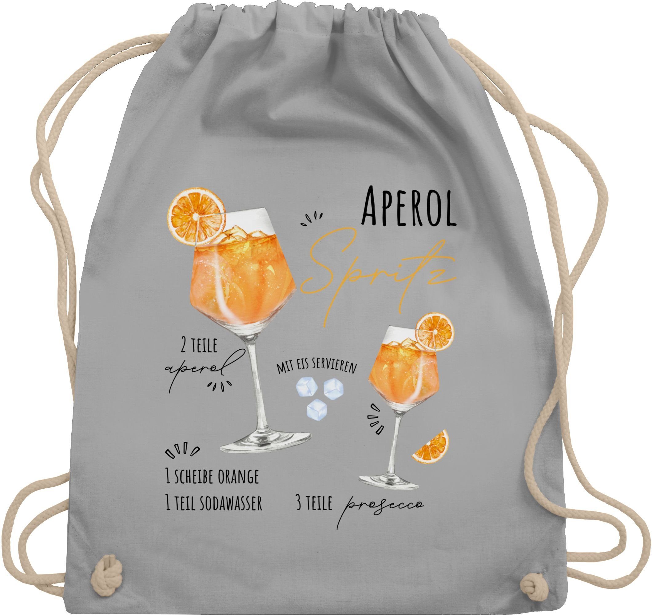 Turnbeutel Aperol Spritz Rezept I Lustig Geschenk Aperolfan Fanartikel