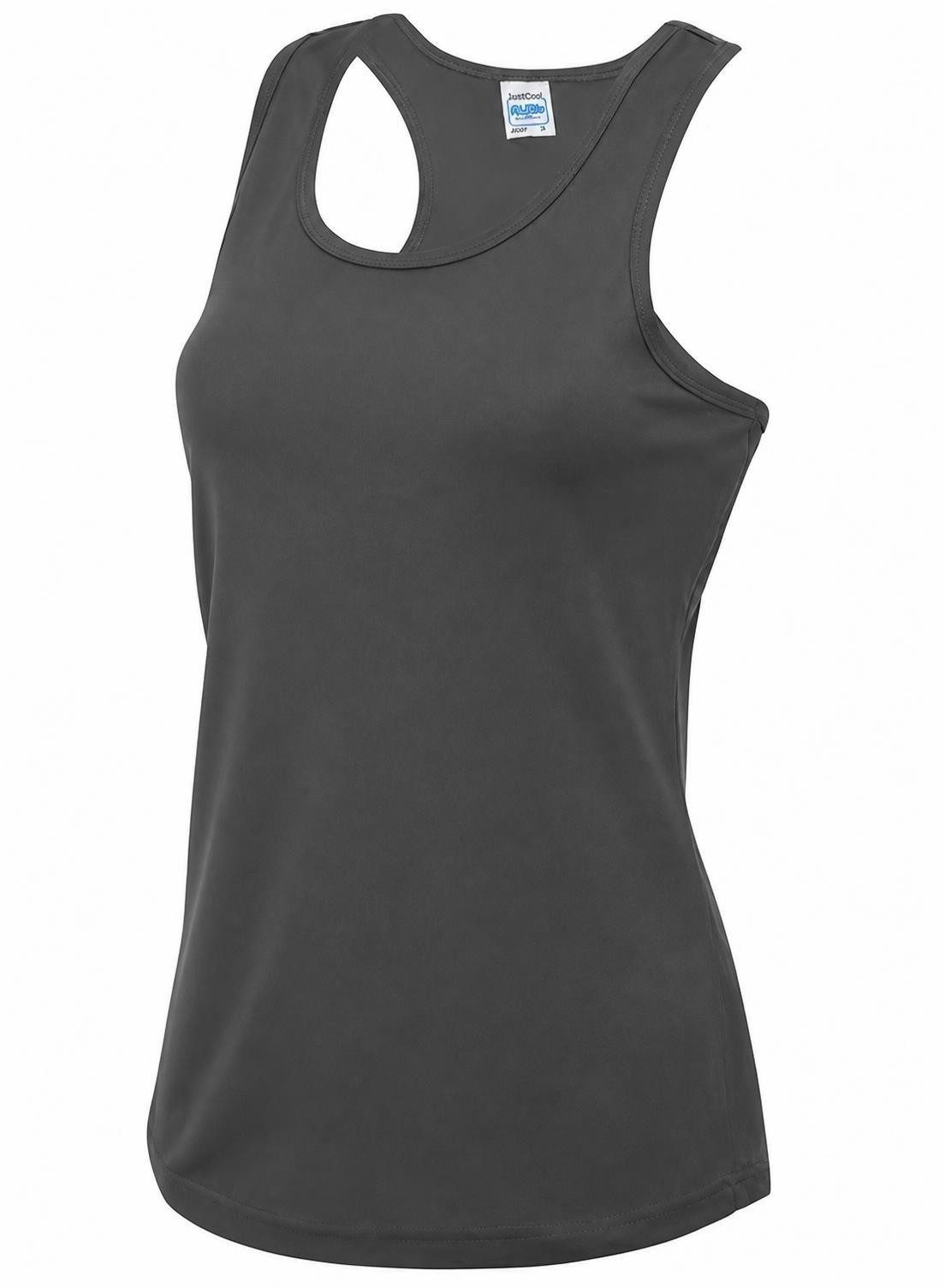 Just Cool Trainingsshirt Girlie Cool Tank Top Sport T-Shirt + WRAP zertifiziert