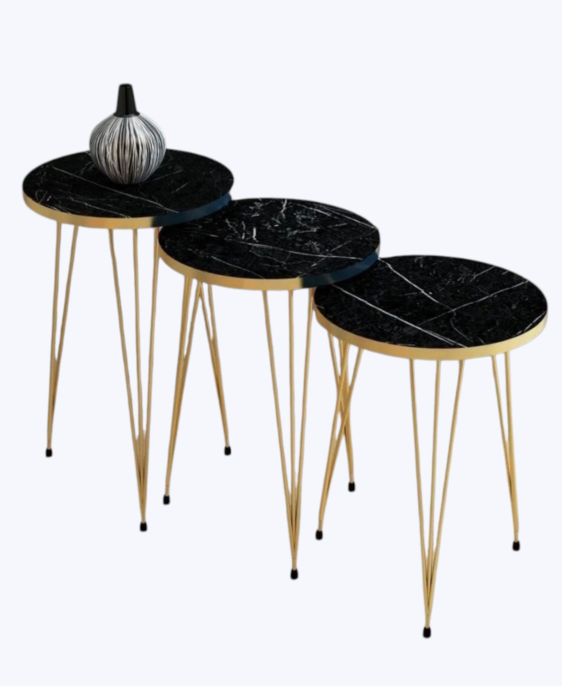 fashionshowcase Beistelltisch 3er Set – Rund, günstig online kaufen