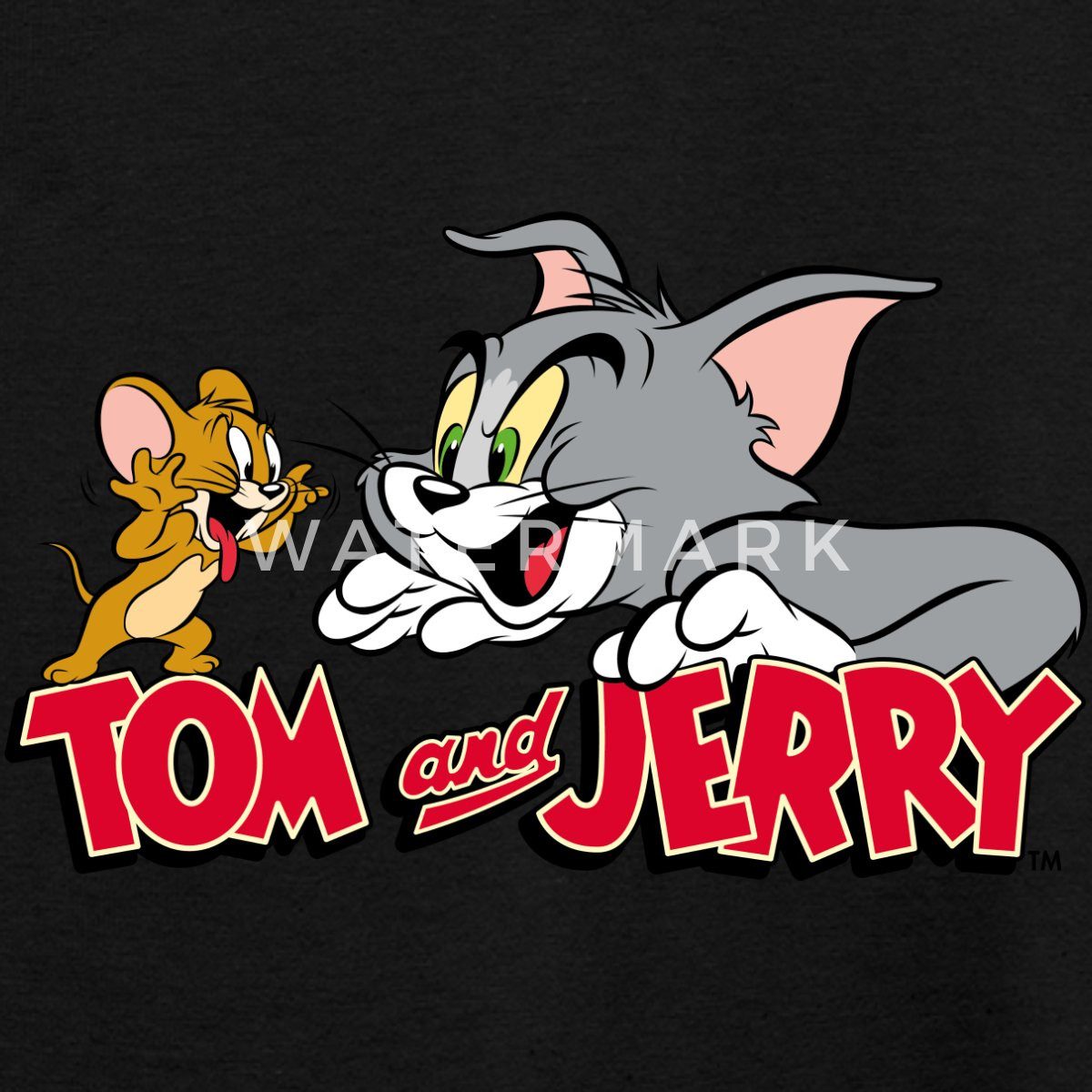 Spreadshirt T-Shirt Tom Und Jerry Fang Mich Doch Kinder T-Shirt (1-tlg)