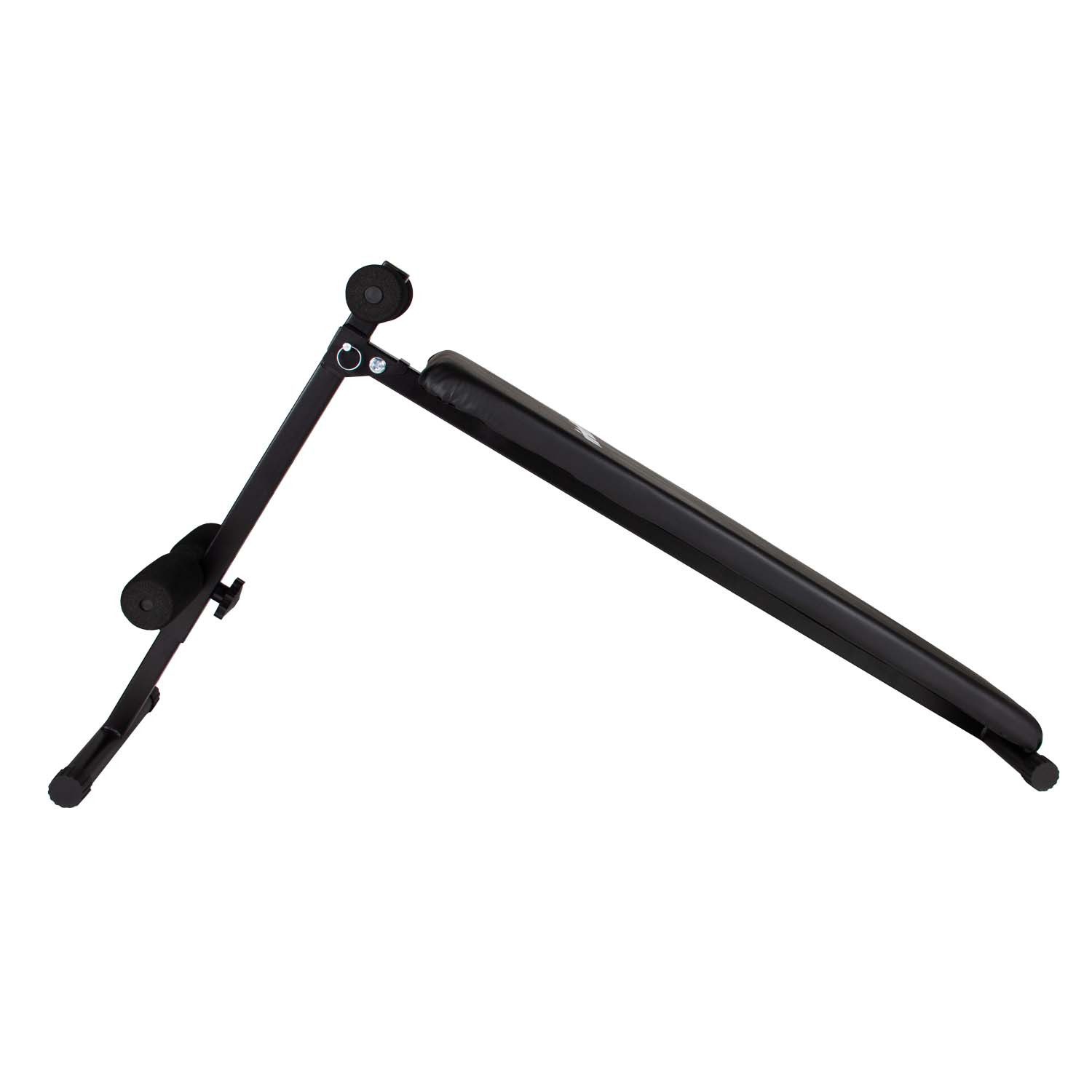 VirtuFit Sit-Up Bank VirtuFit Verstellbare Ab Bench - 5-fach verstellbar, Schwarz