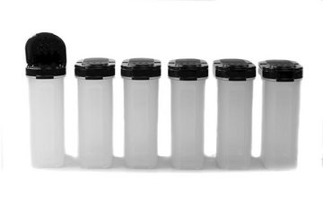 TUPPERWARE Vorratsdose Gewürz-Riese 270 ml (6) Gewürzbehälter + SPÜLTUCH