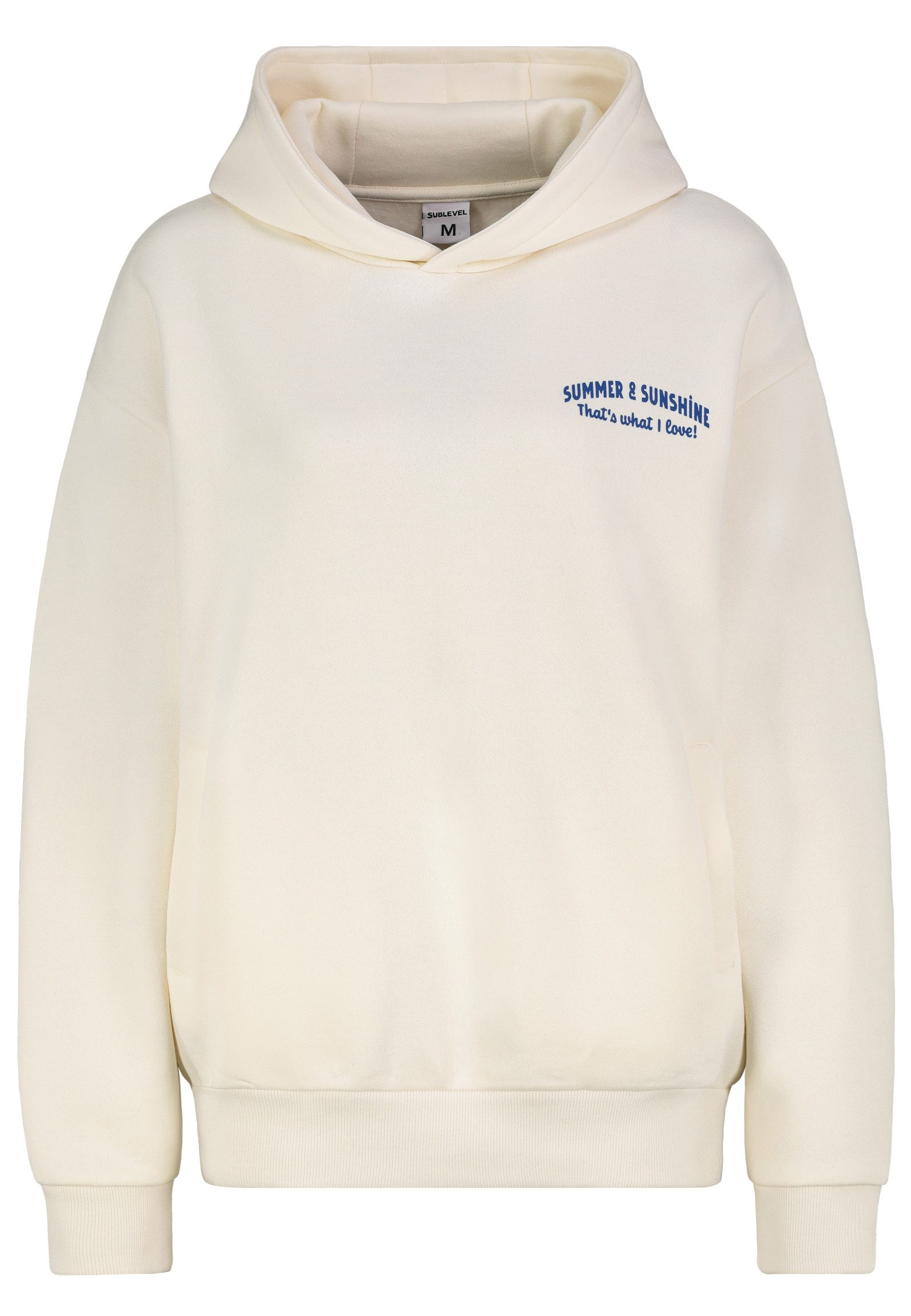 SUBLEVEL Kapuzenpullover Damen Hoodie mit Früchte-Print günstig online kaufen