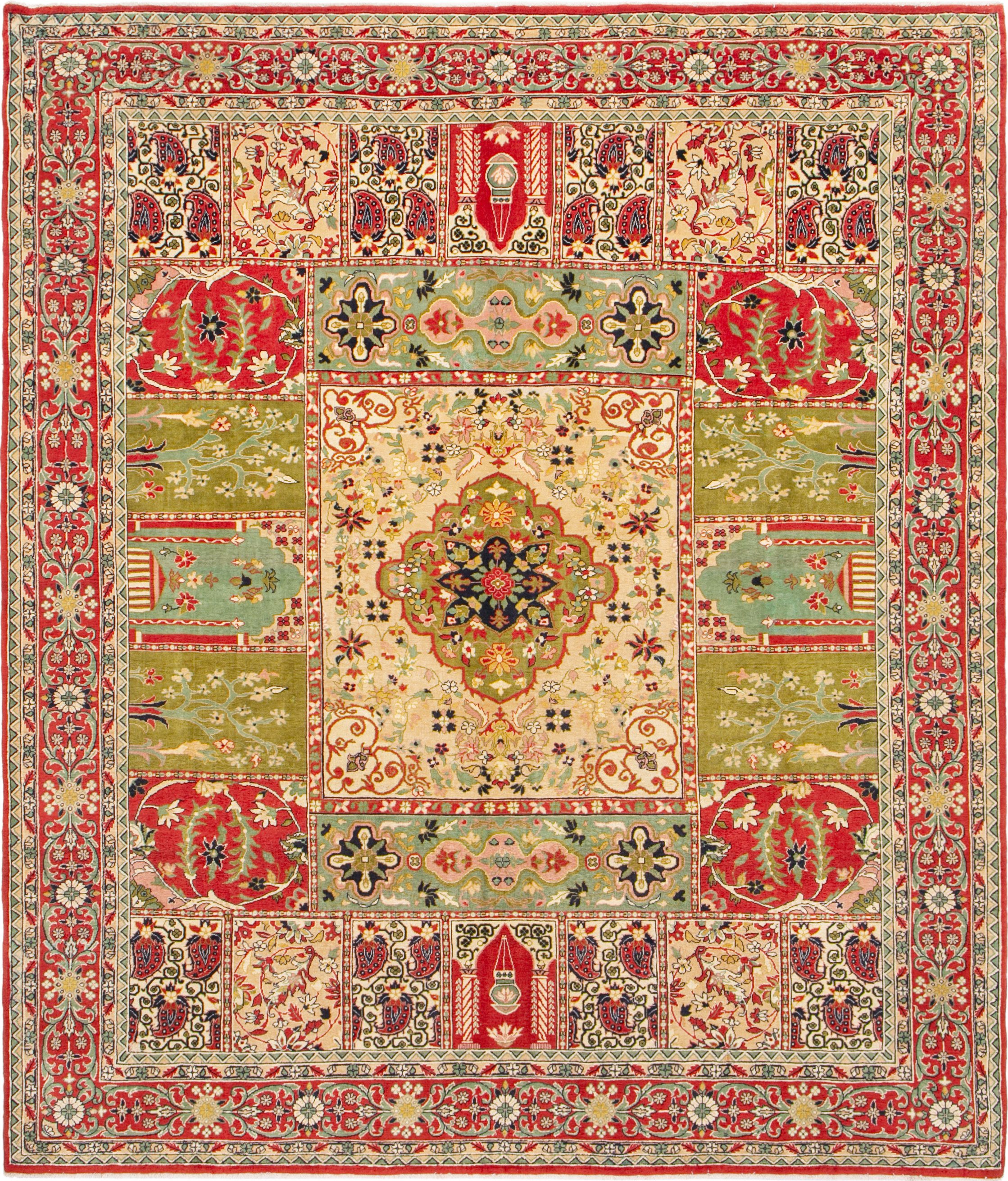Carpet Avenue Teppich Tabriz Tabatabai Patina 342x295, Rechteck, Höhe: 7 mm