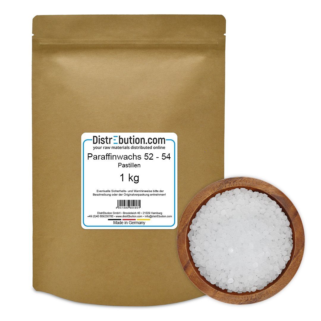 Paraffinwachs Paraffinwachs 52 - 54°C Pastillen 1kg Kerzen - Hautbäder - Kosmetik