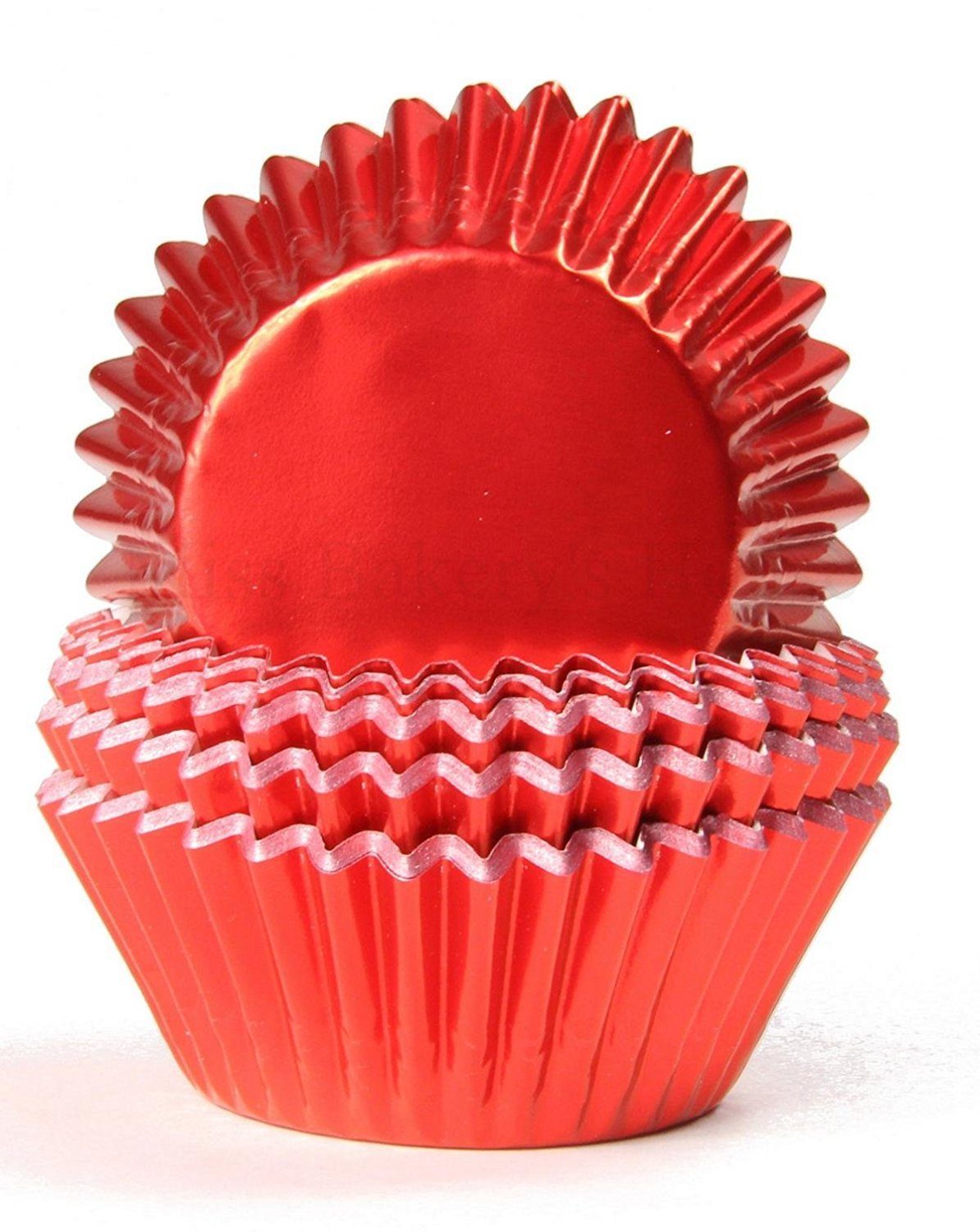 mm, backofenfest (Rot rund, 30 - mm x Folie House 50-tlg), Standardgröße Bakery's Papierbackförmchen 50 Muffinform Miss Ø