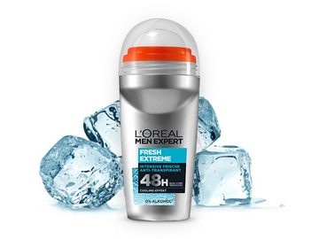 L'ORÉAL PARIS MEN EXPERT Deo-Roller Fresh Extreme, 48H Non-Stop Trockenschutz