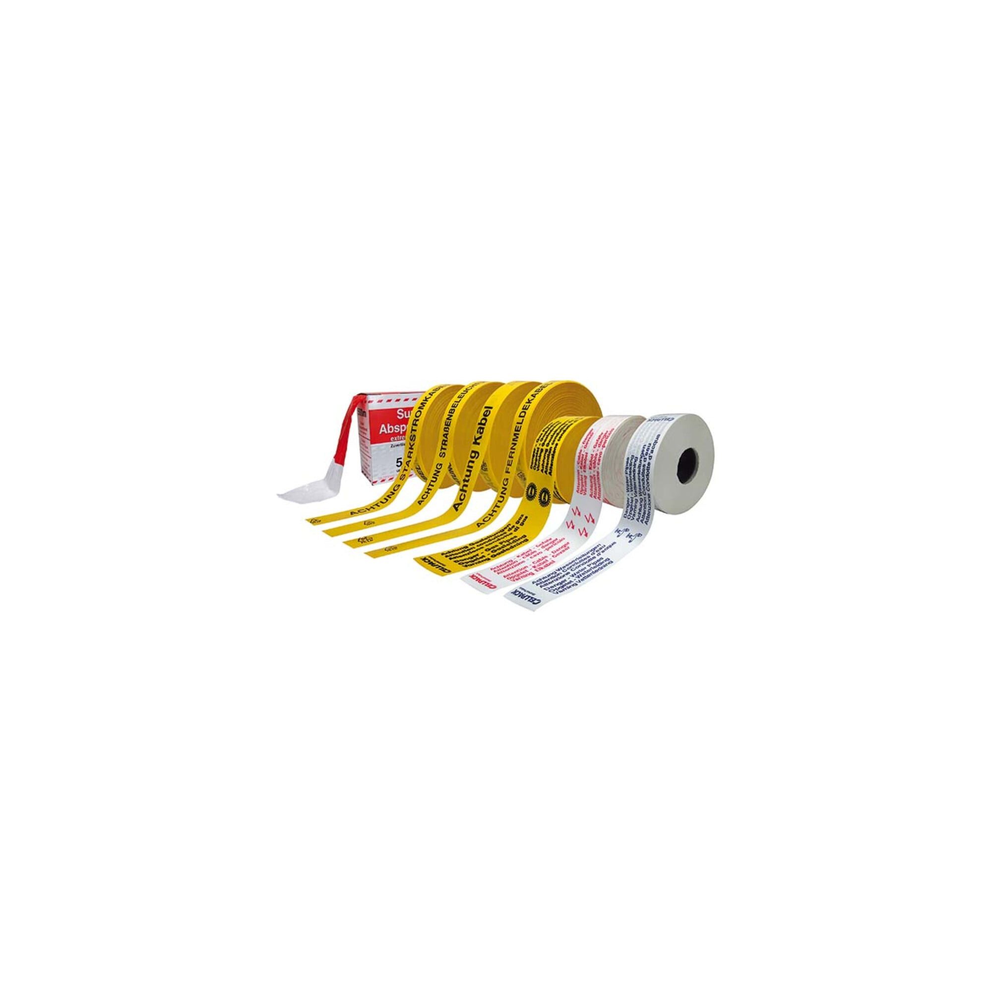 CellPack Klebeband Cellpack Trassenwarnband Kabel 26 /145862