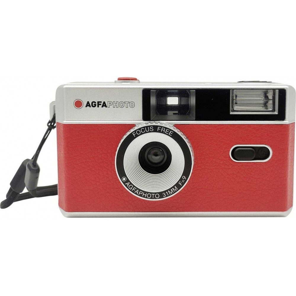 AgfaPhoto Kompaktkamera (inkl. 35mm analoges Fotografieren, Kompakte Bauweise, hohe Bildqualität, robustes Design)