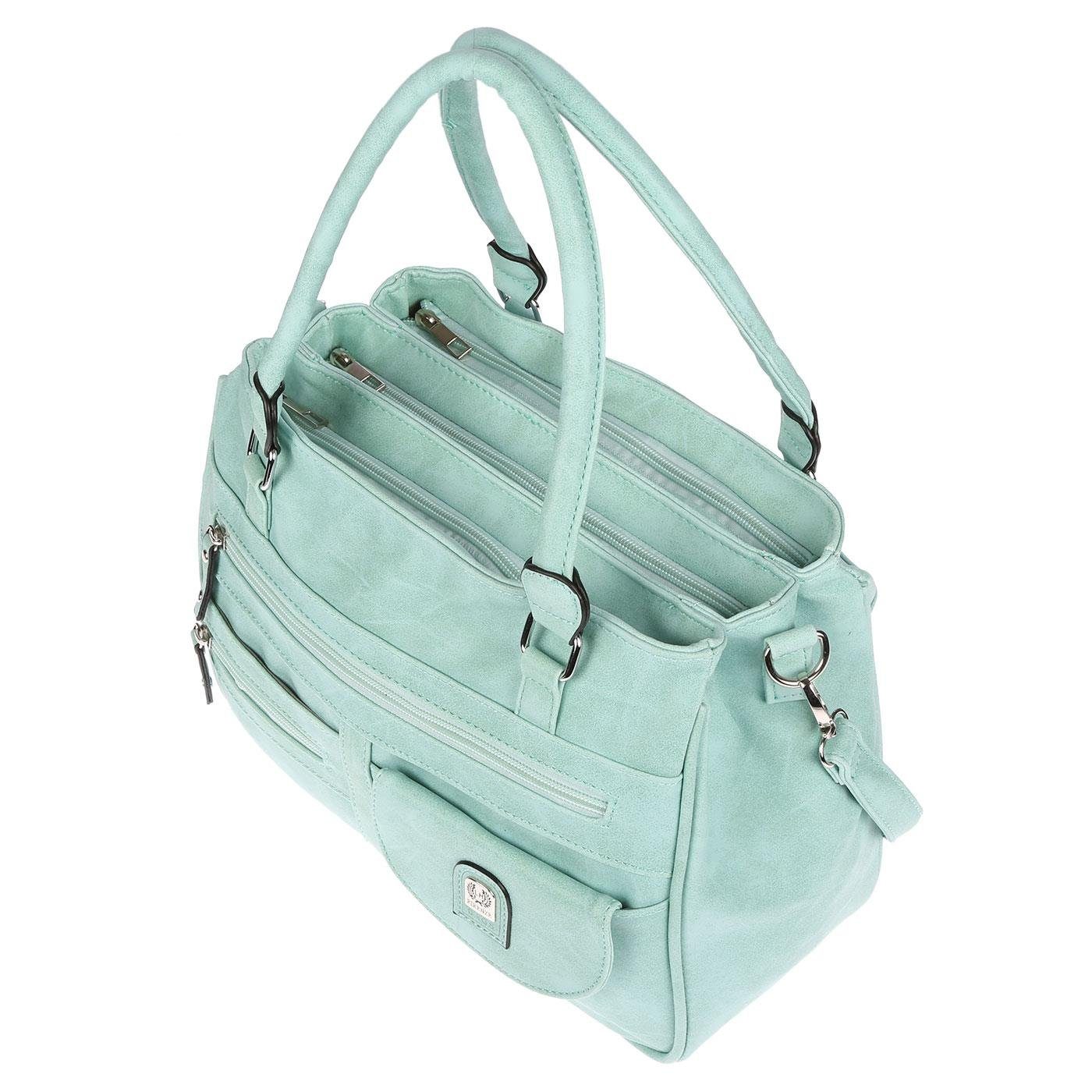 Christian Wippermann Henkeltasche Große Damen Tasche Umhängetasche Schultertasche (1 tlg), Henkeltasche