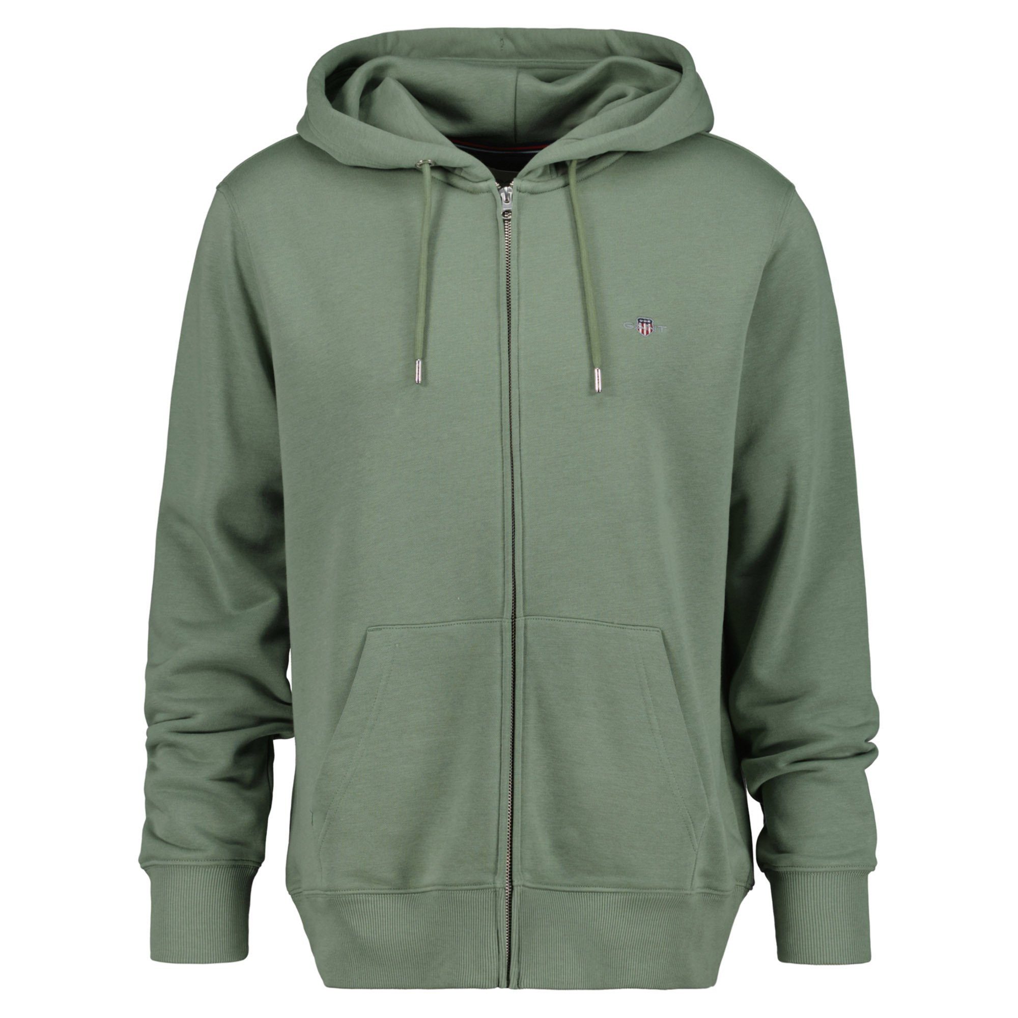 Gant Sweatshirt Herren Sweatjacke Baumwolle günstig online kaufen