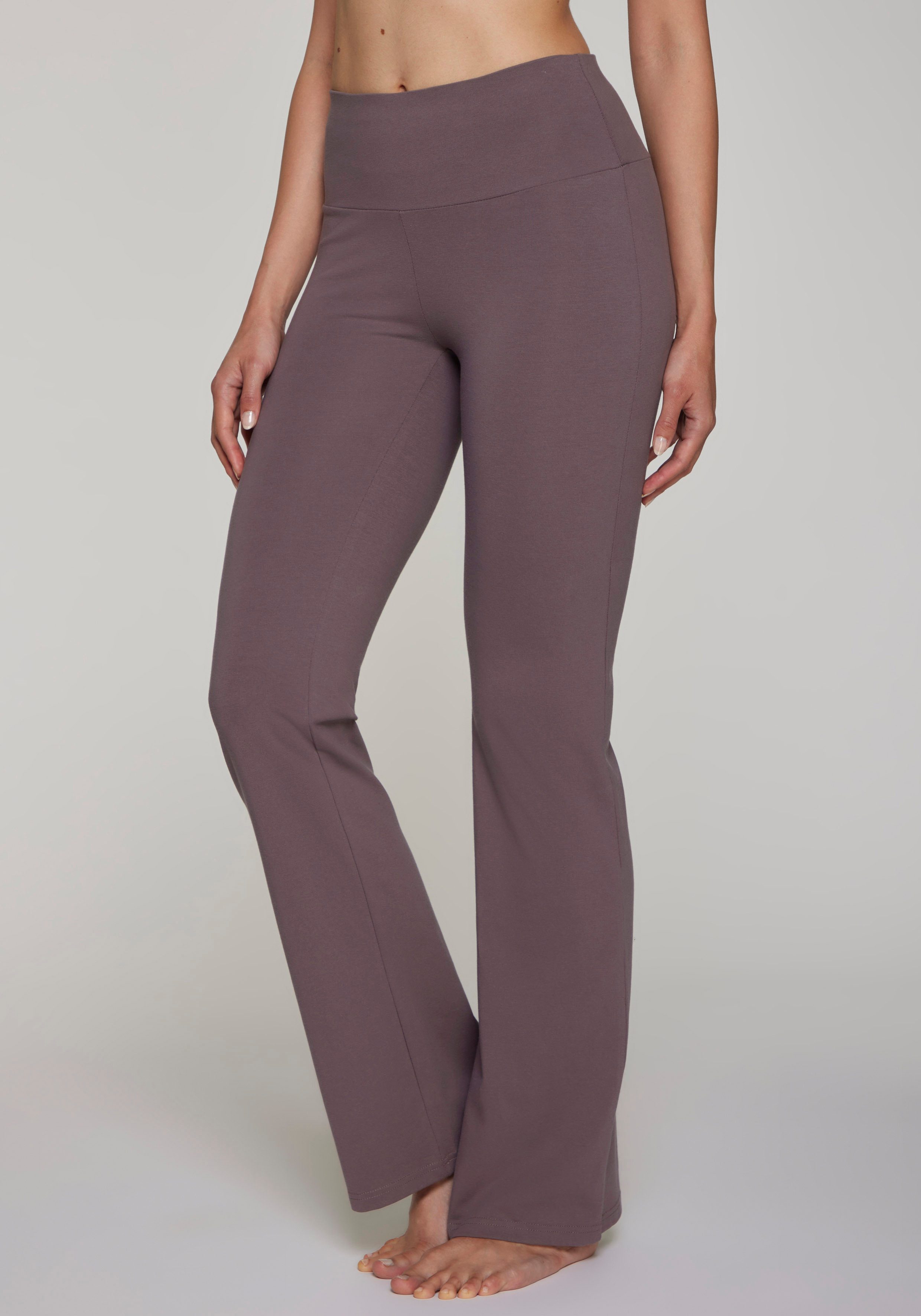 LASCANA ACTIVE Jazzpants mit breitem Bündchen günstig online kaufen