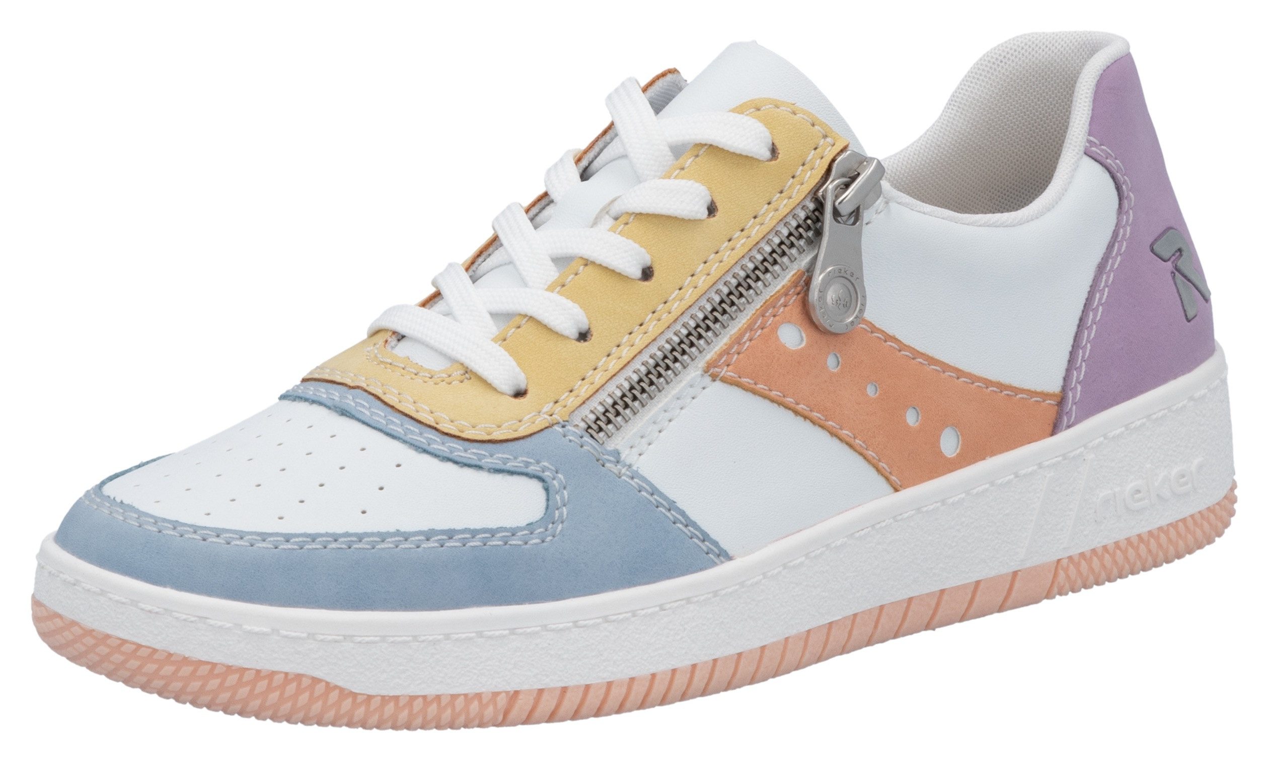 RIEKER Sport Sneaker in aktueller Farbkombination, Freizeitschuh, Halbschuh günstig online kaufen