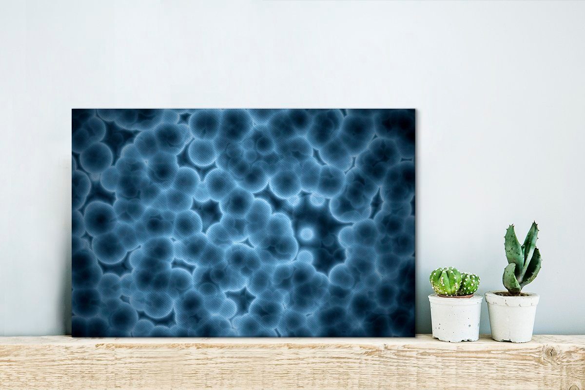 OneMillionCanvasses® Leinwandbild Aufhängefertig, Wanddeko, St), menschlichen dem Zellen 30x20 Körper, (1 Leinwandbilder, aus Wandbild cm