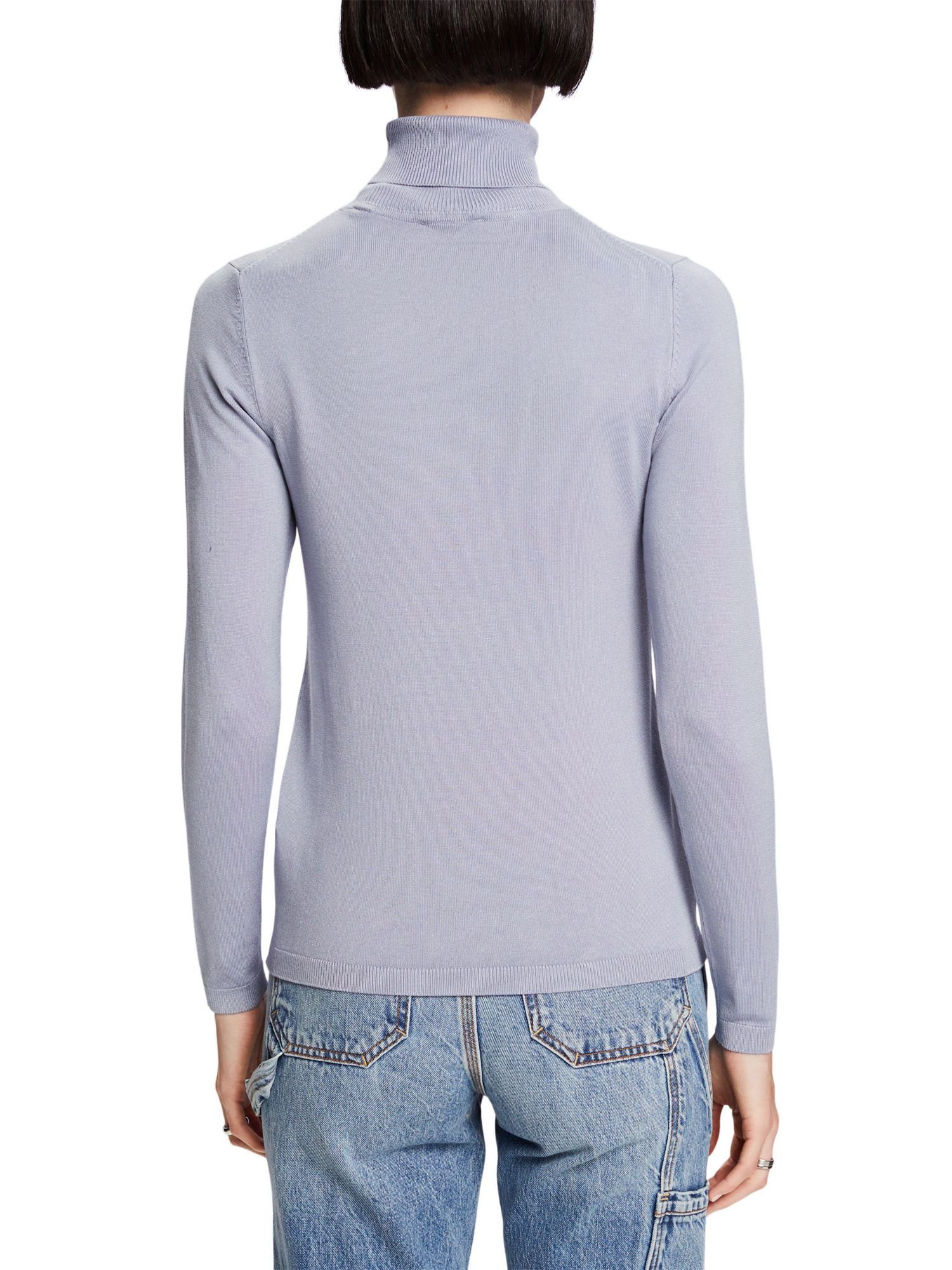 Langärmeliger Esprit Rollkragenpullover by LAVENDER LIGHT Rollkragenpullover BLUE edc