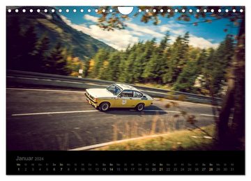 CALVENDO Wandkalender Schnelle Opel (Wandkalender 2024 DIN A4 quer), CALVENDO Monatskalender