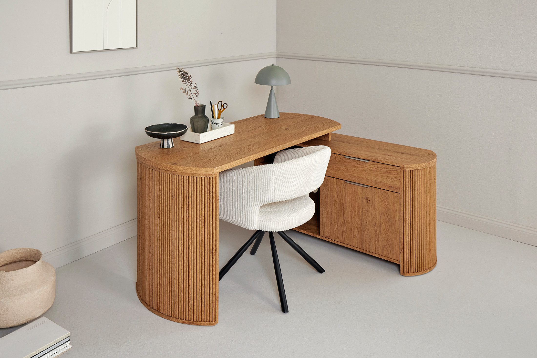 Jahnke Eckschreibtisch MOON C 150 E günstig online kaufen