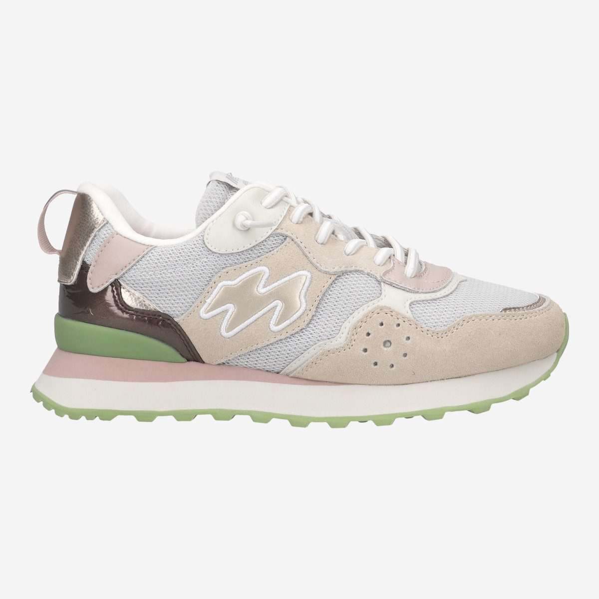 MRP MRP47 V.39, Sneaker in Beige kombiniert für Damen Sneaker