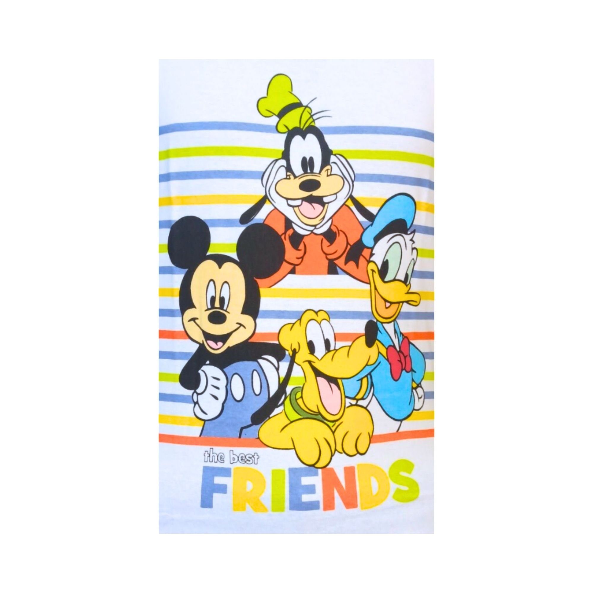 Shorty Disney (2 Pyjama THE Blau Jungen BEST Schlafanzug 98-128 FRIENDS Set tlg) cm - Gr. kurz