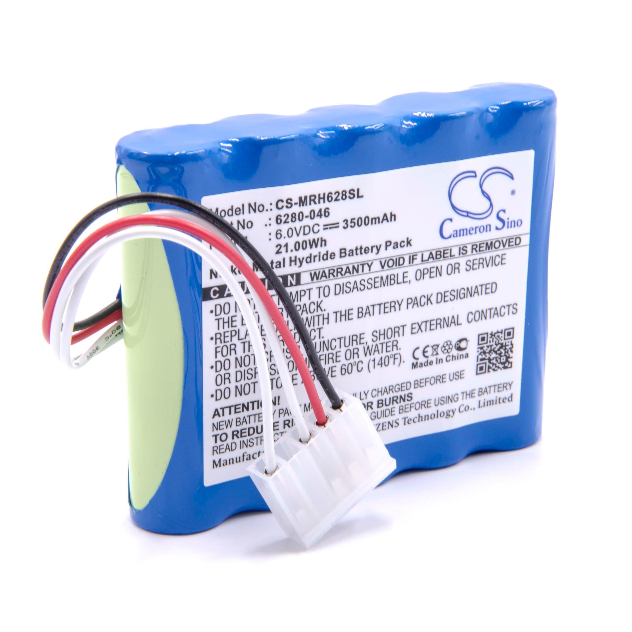 vhbw kompatibel mit Monarch BBL, PBL, DBX, DBL, BBX, VBX, PBX Akku NiMH 3500 mAh (6 V)