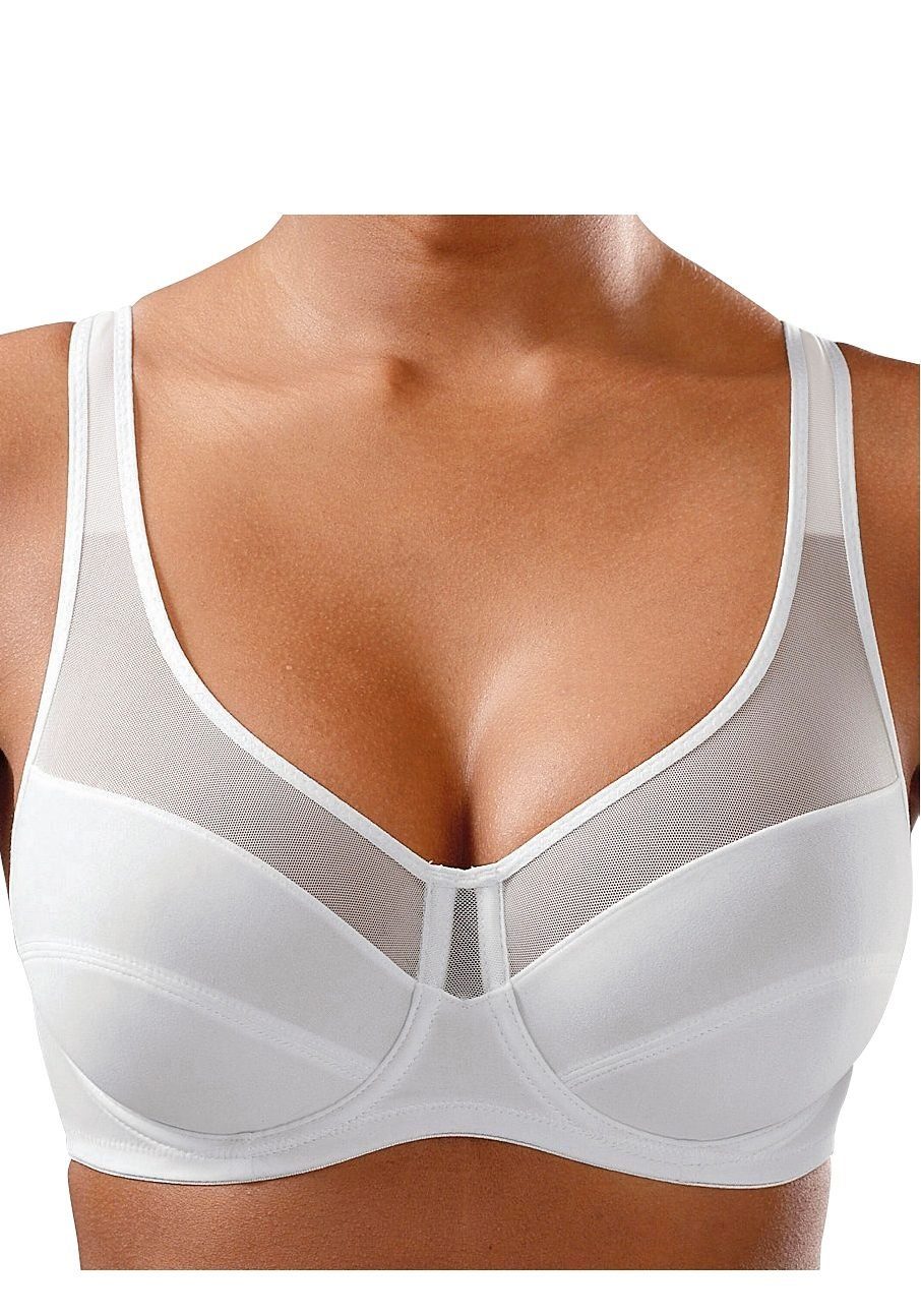 petite fleur by Lascana Bügel-BH (Packung, 2 Stück) aus Microtouch-Material – auch ideal für große Größen – Bild 3 von 5