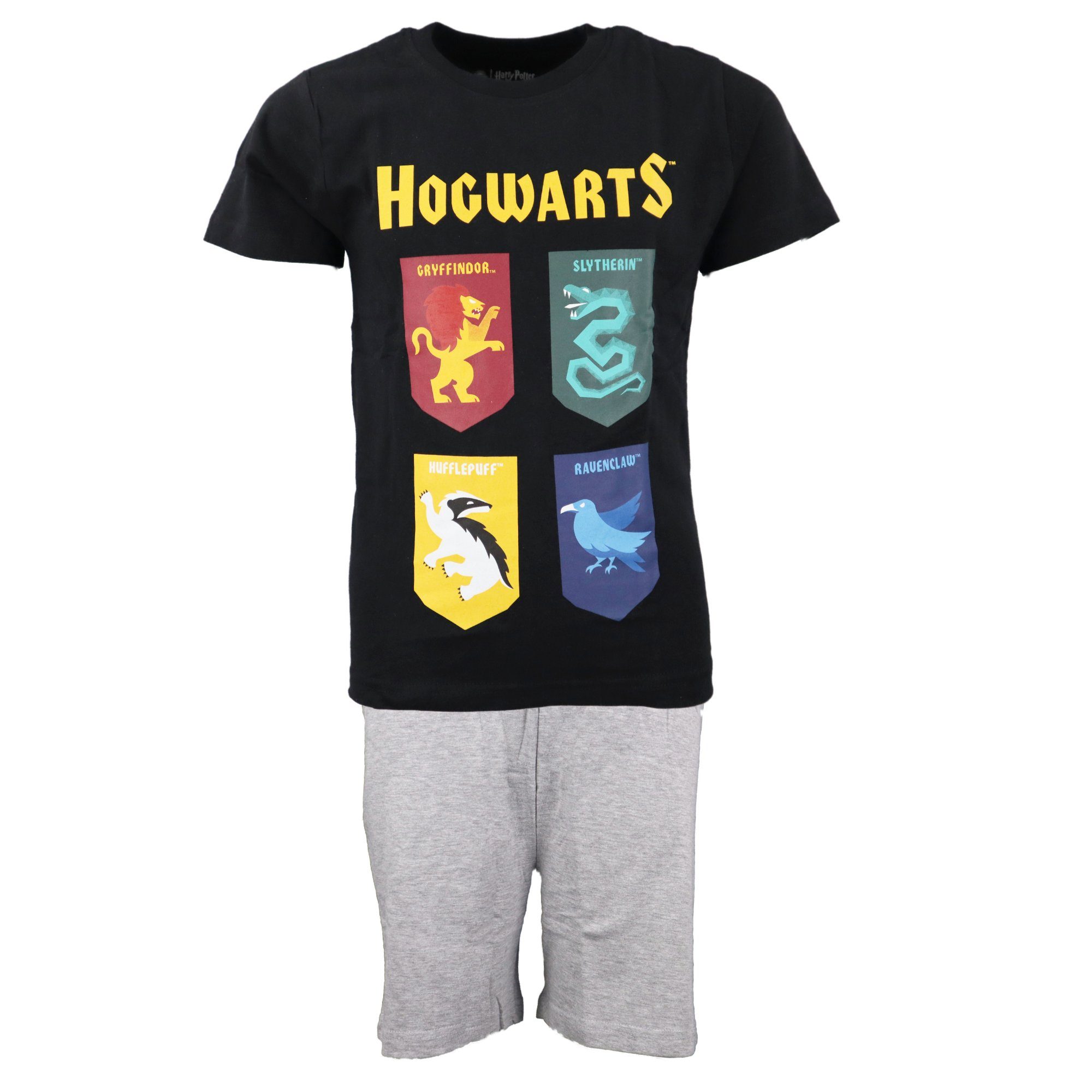 Harry Potter Pyjama Harry Potter Hogwarts Jugend Jungen Schlafanzug (Set) Gr. 134 bis 164